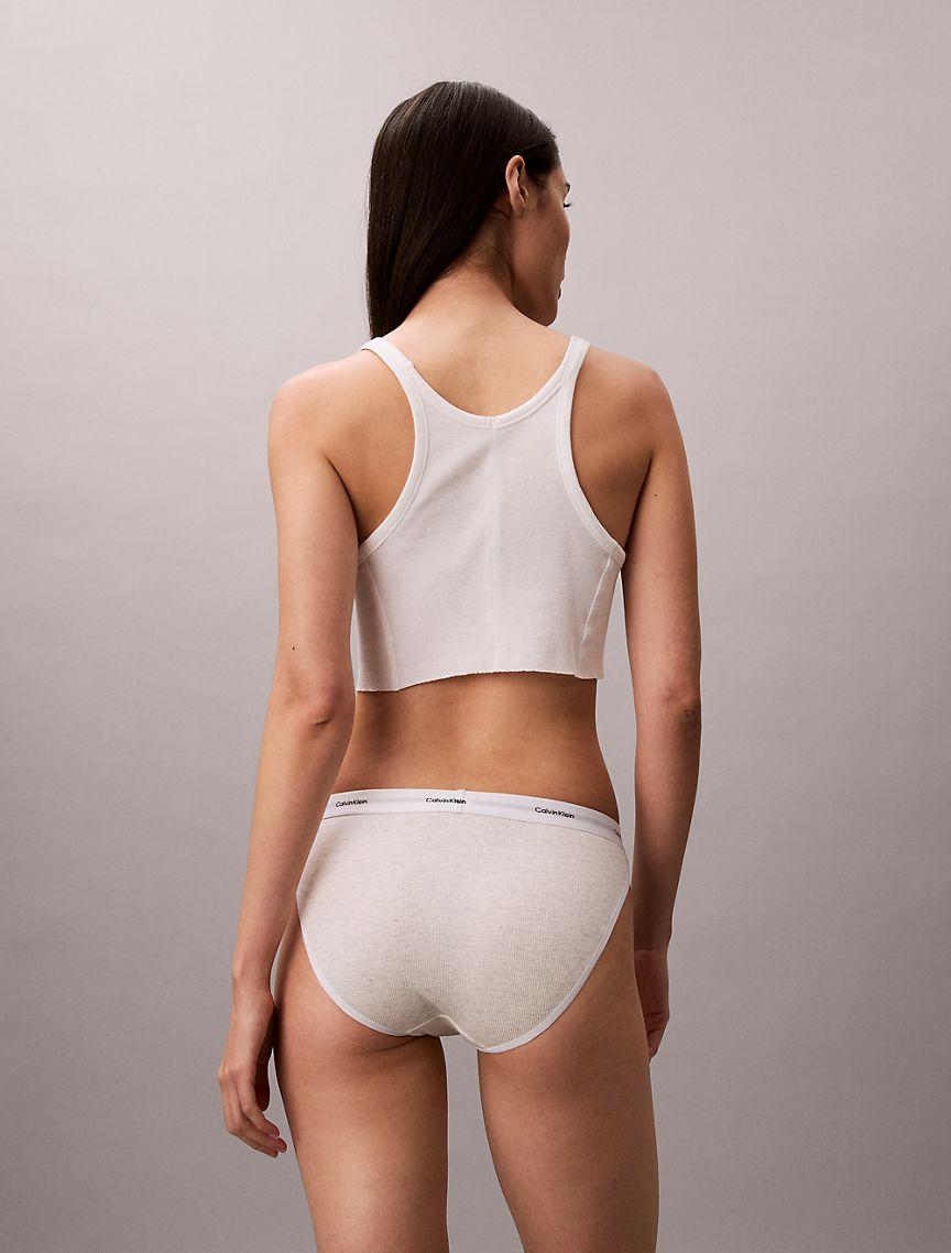 Cotton Stretch Rib Bikini Product Image