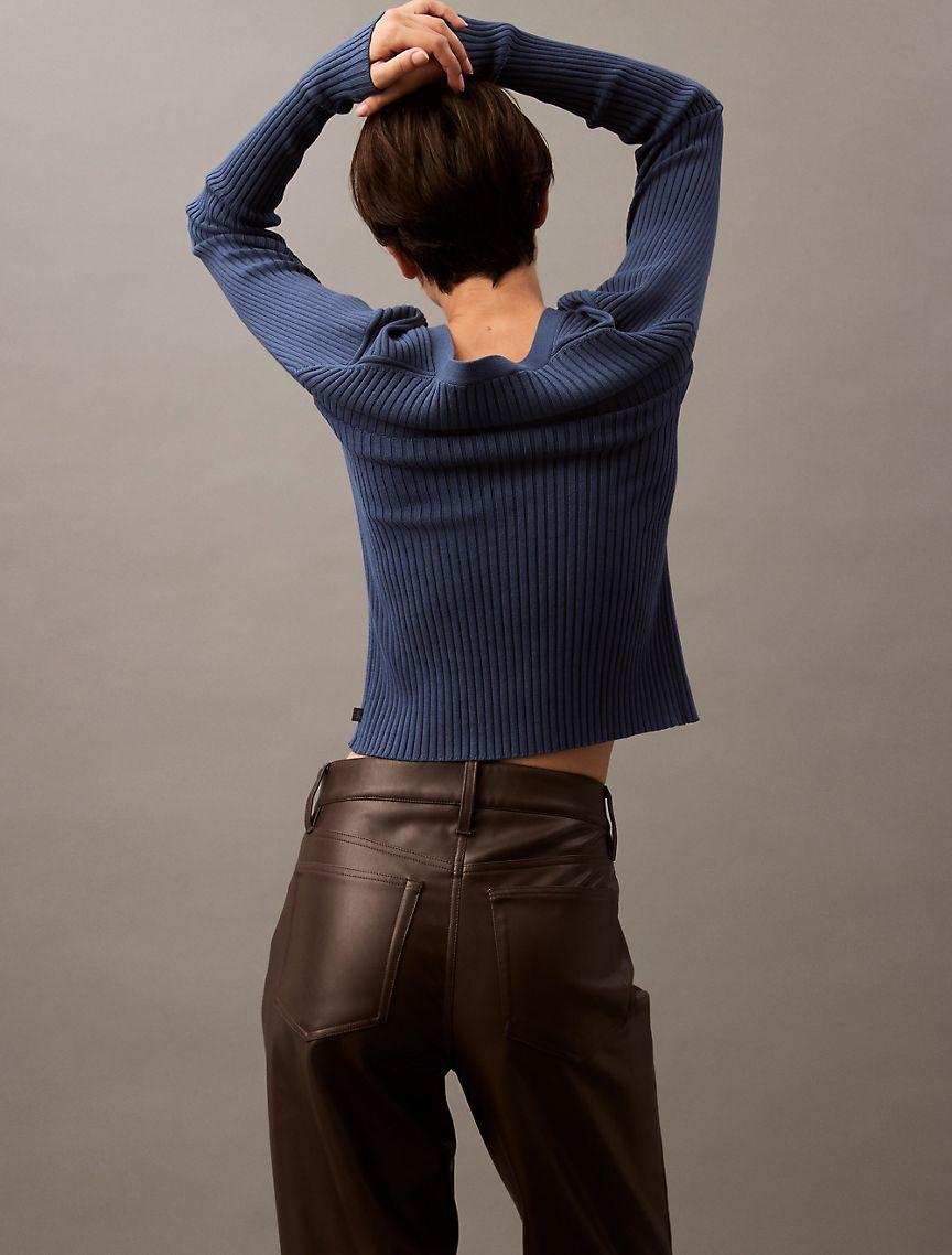 Faux Leather 90s Pants Product Image