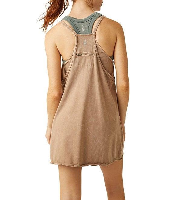 FP Movement Hot Shot V-Neck Sleeveless Patch Pocket Mini Dress Product Image