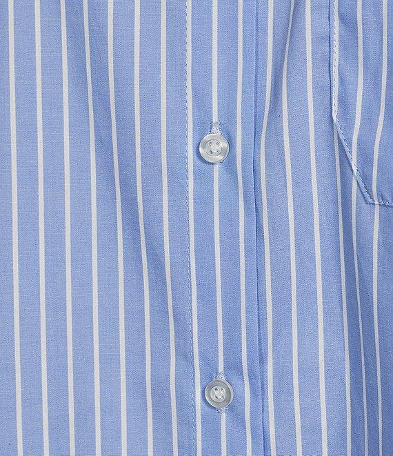 Copper Key Oversized Button-Front Shirt Product Image