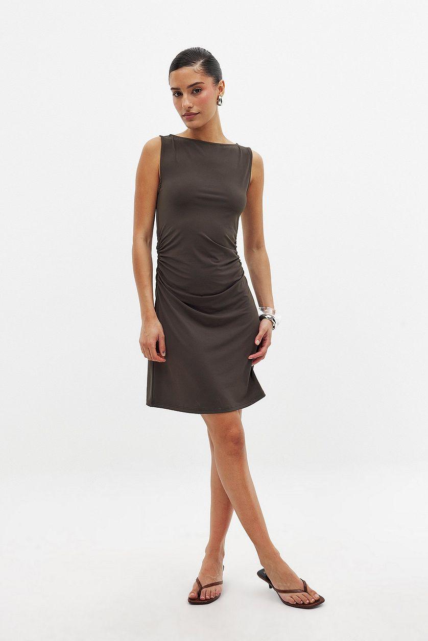 Sleeveless Jersey Mini Dress Product Image