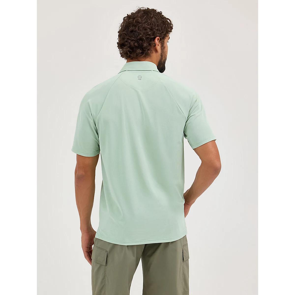 Wrangler ATG™ Men's Chesapeake Polo Shirt in Jet Product Image