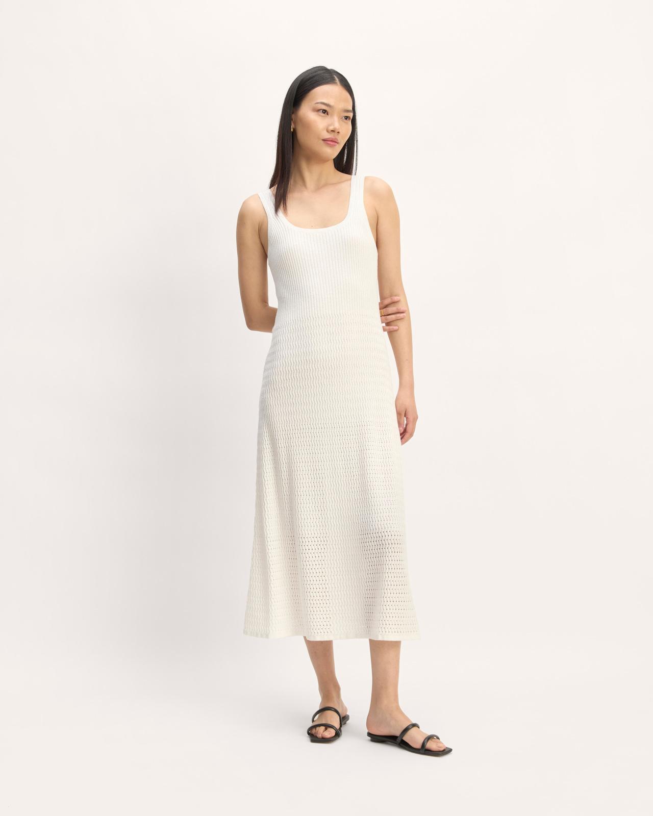 Womens Crochet Knit Tank Dress by Everlane Product Image
