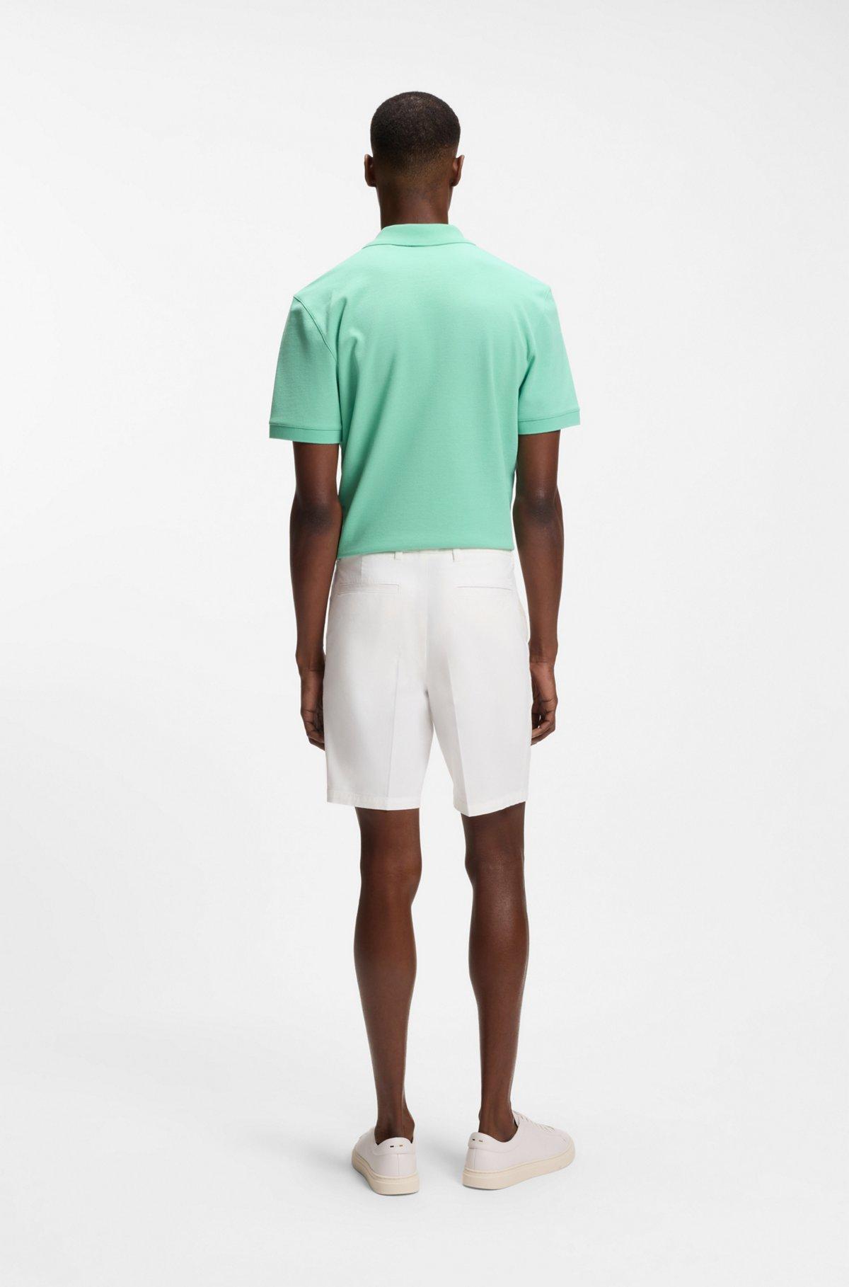 Modern-fit shorts in stretch-cotton twill Product Image
