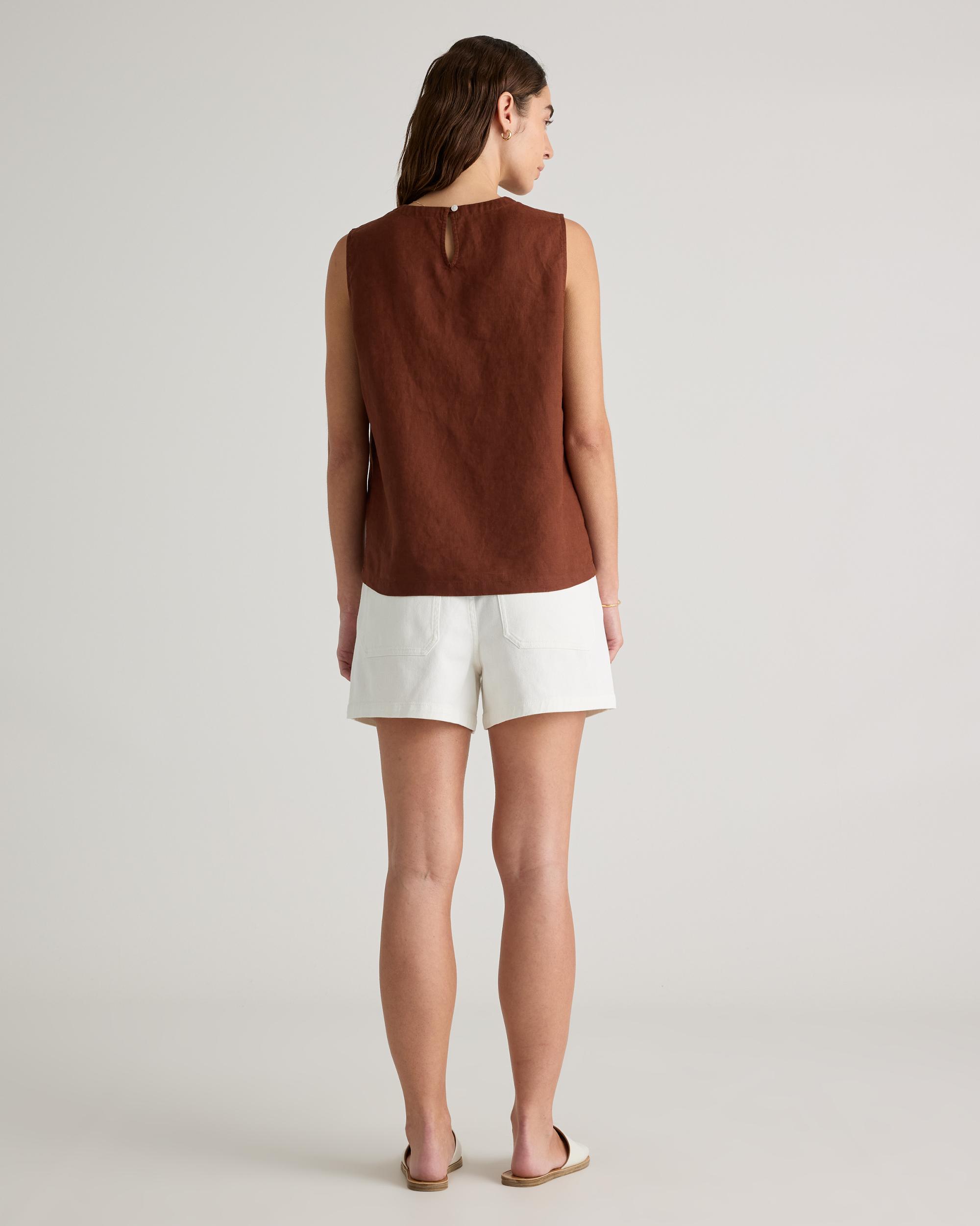 Quince | Women's Organic Stretch Cotton Twill Utility Shorts Organic Cotton Product Image