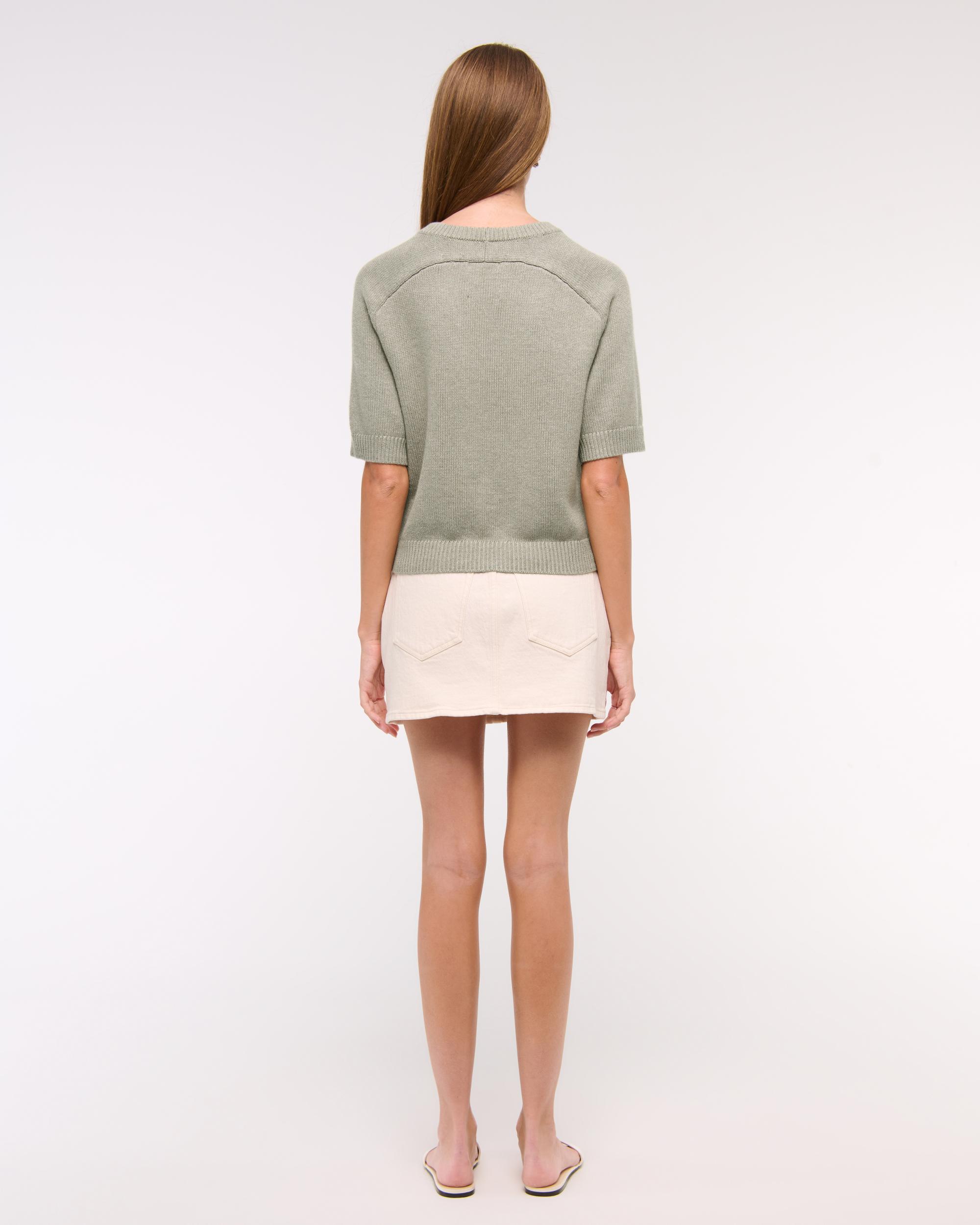 The A&F Madeline Crew Sweater Tee Product Image