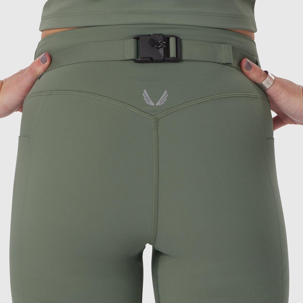 W029. LYCRA® 3-in-1 Biker Short - Sage Product Image