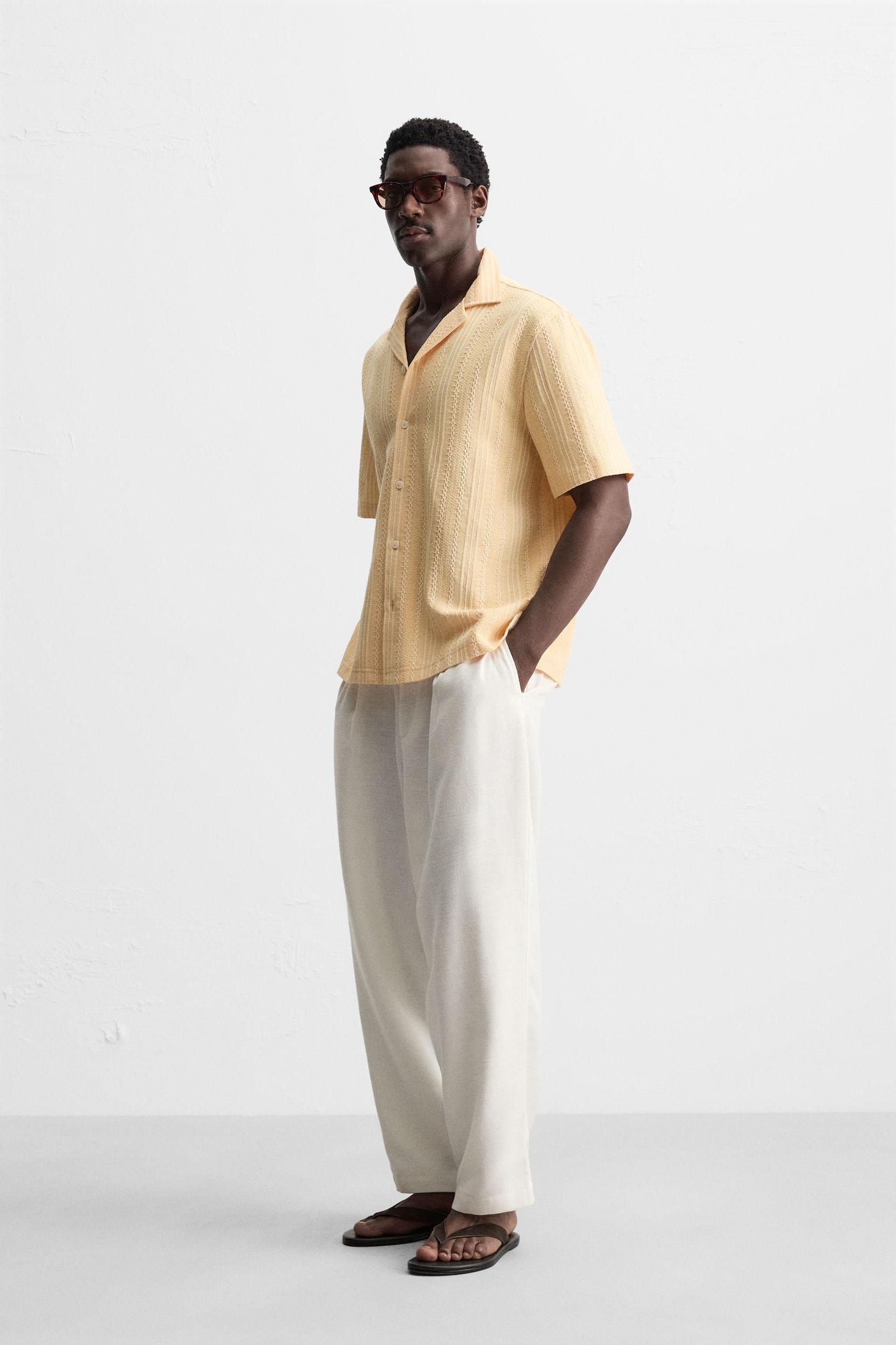 GEOMETRIC JACQUARD SHIRT Product Image