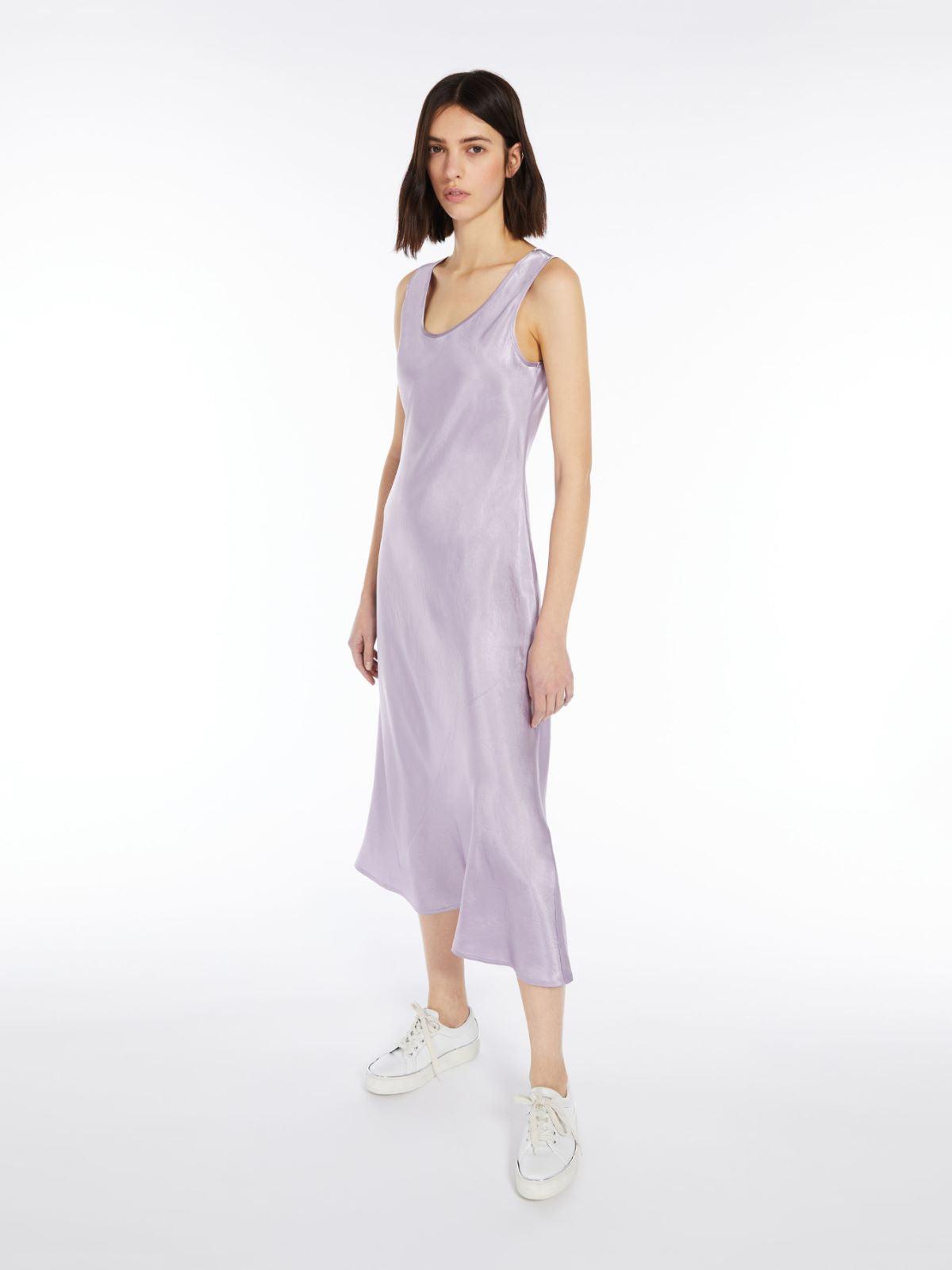 Max Mara 3Capua Flowing Fabric Dress in Lilac Product Image