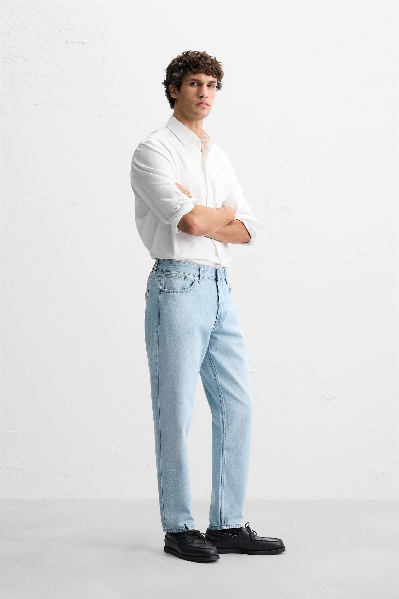 SLIM TAPERED FIT JEANS Product Image