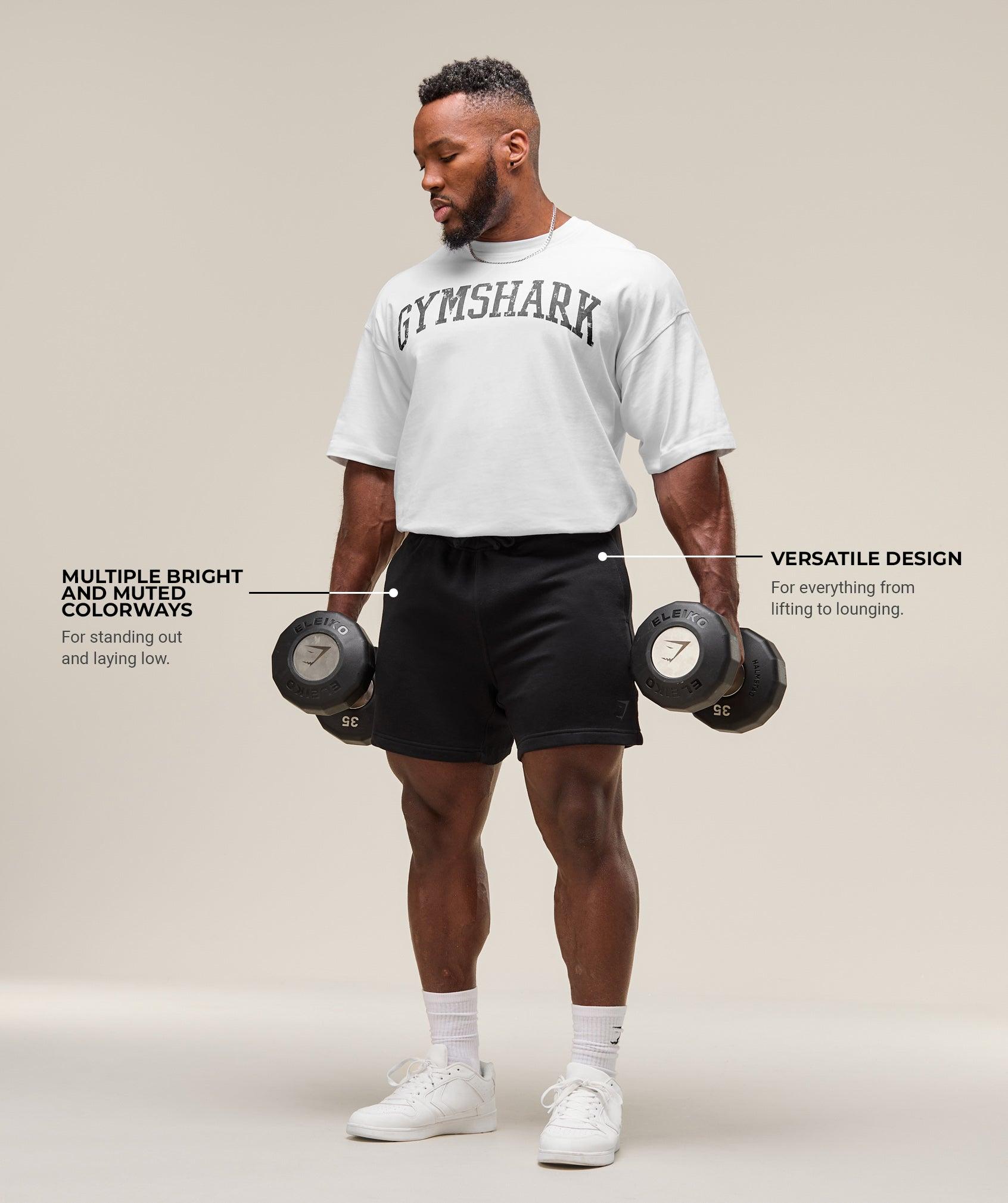 Gymshark Power 5" Shorts - Black Male Product Image