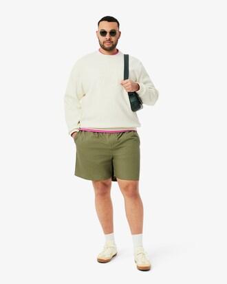 Men's Embossed Logo Piqué Sweatshirt Product Image