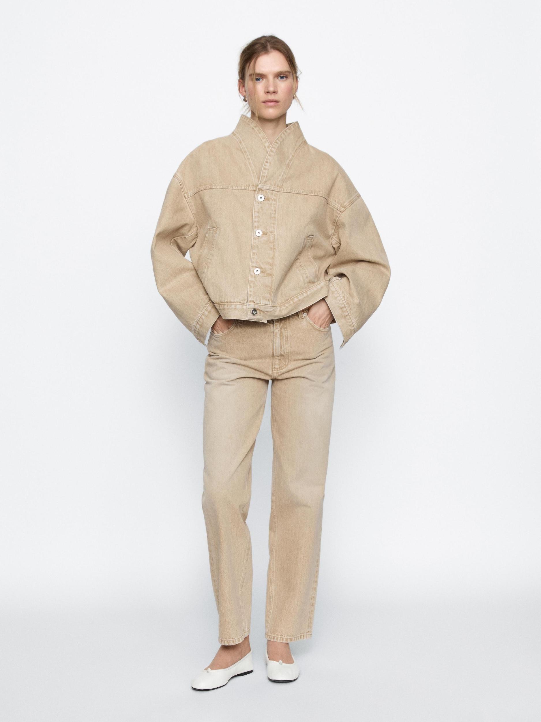 100% cotton denim jacket Product Image