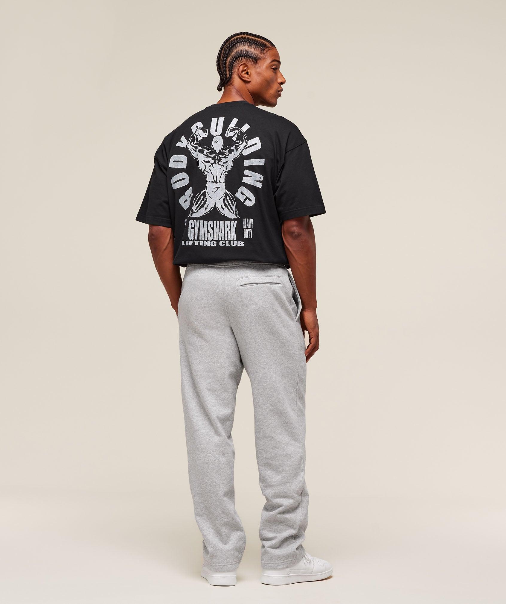 Gymshark Lifting Club Flex T-Shirt - Black Male Product Image