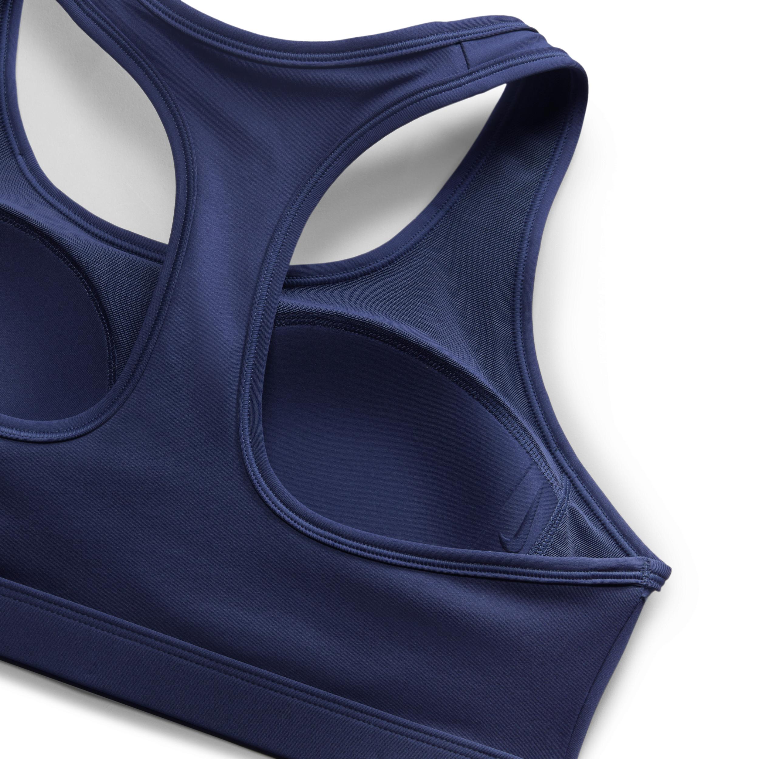 Nike Womens Swoosh Medium Support Padded Sports Bra | DX6821-410 Product Image