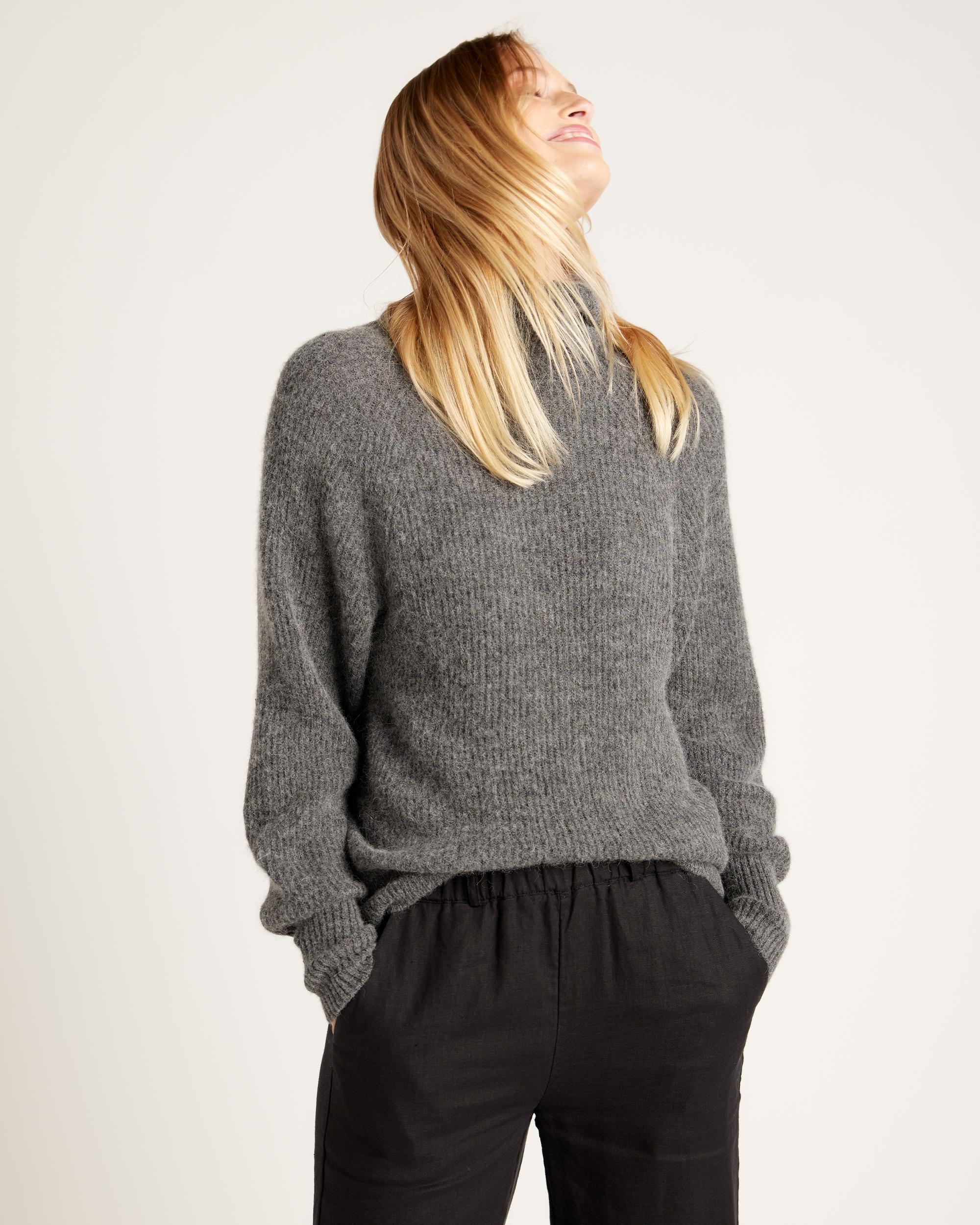 Quince | Women's Alpaca Turtleneck Sweater Product Image