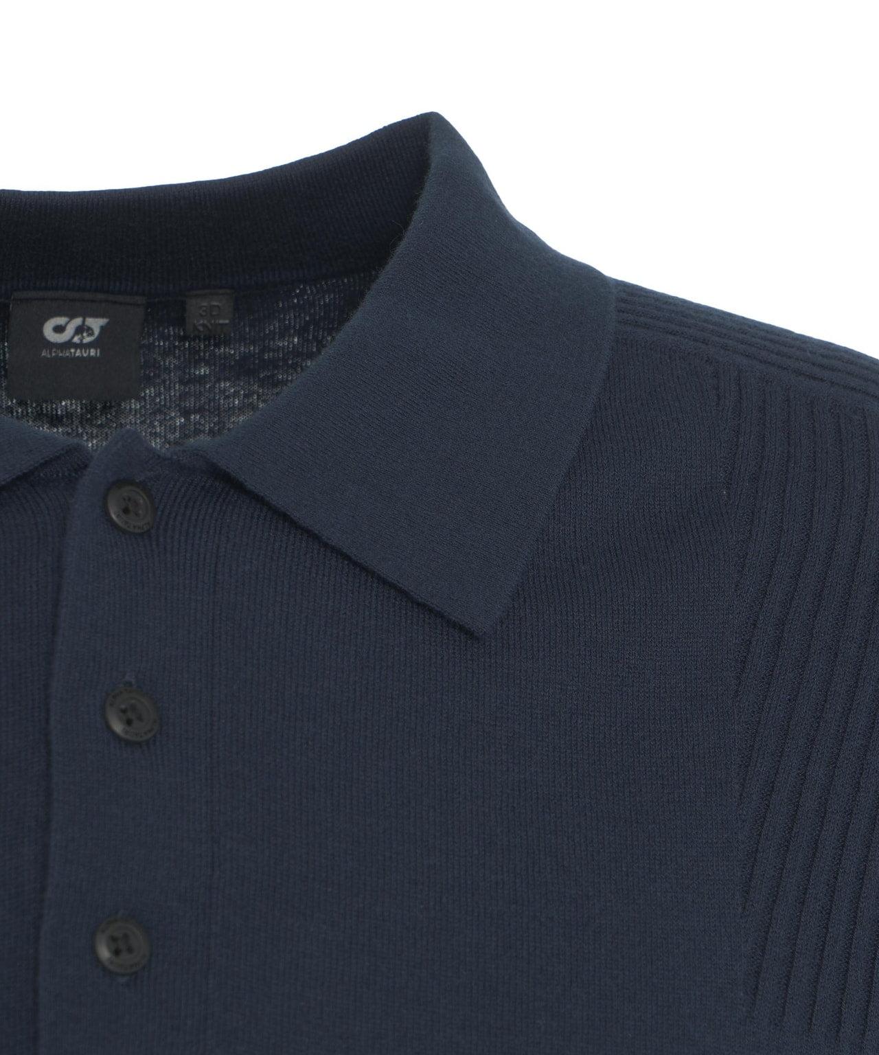 Knitted polo shirt Product Image