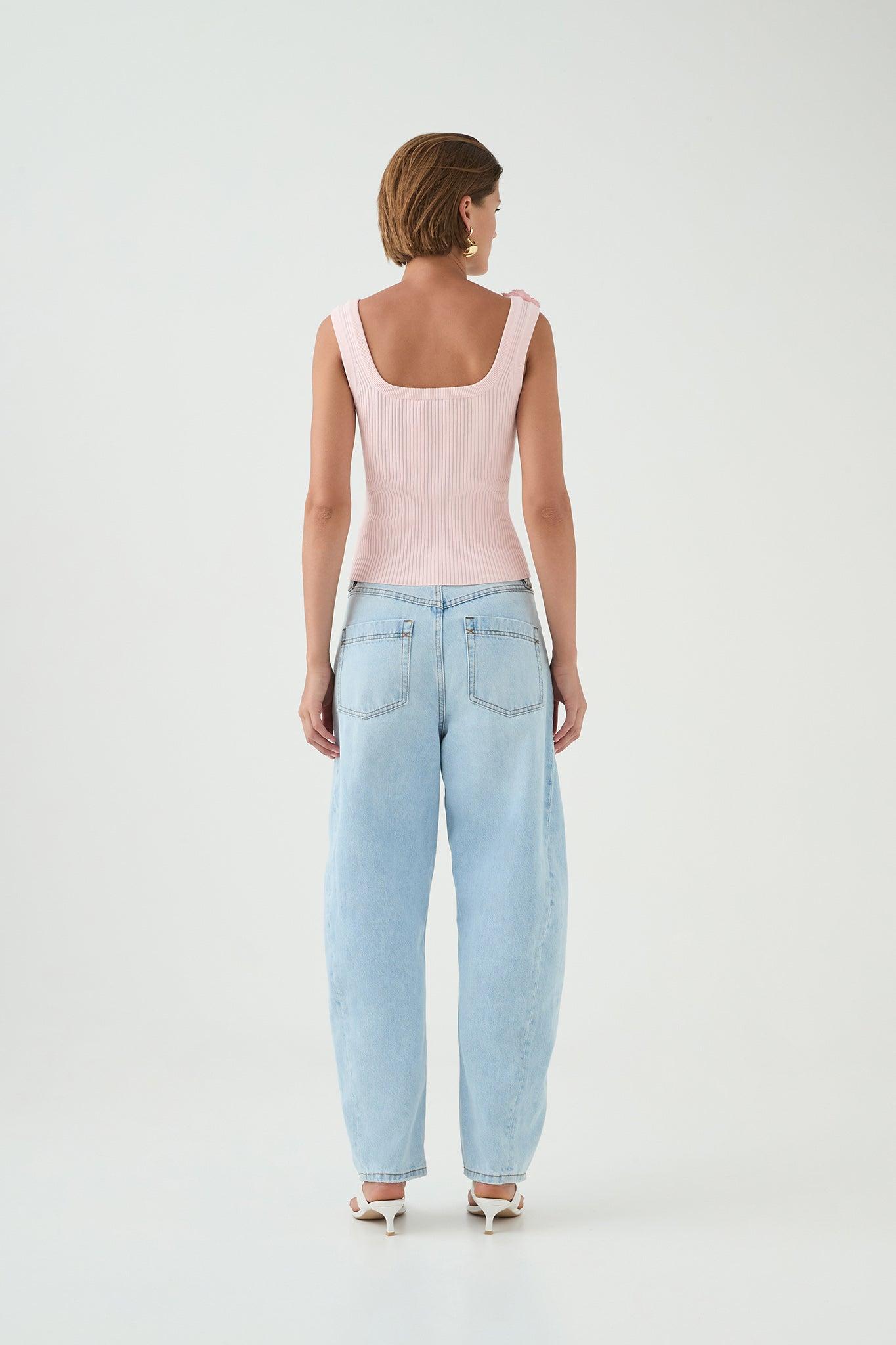 Pandorea Layered Top-SILVER BLUE / 12 Product Image