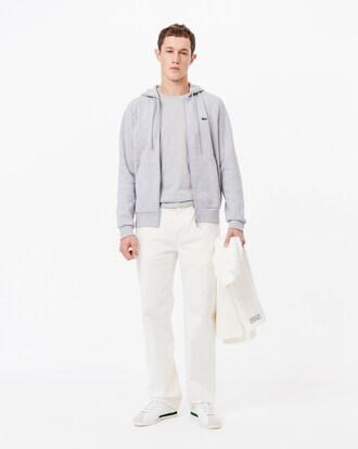 Men's Zip-Up Fleece Hoodie Product Image