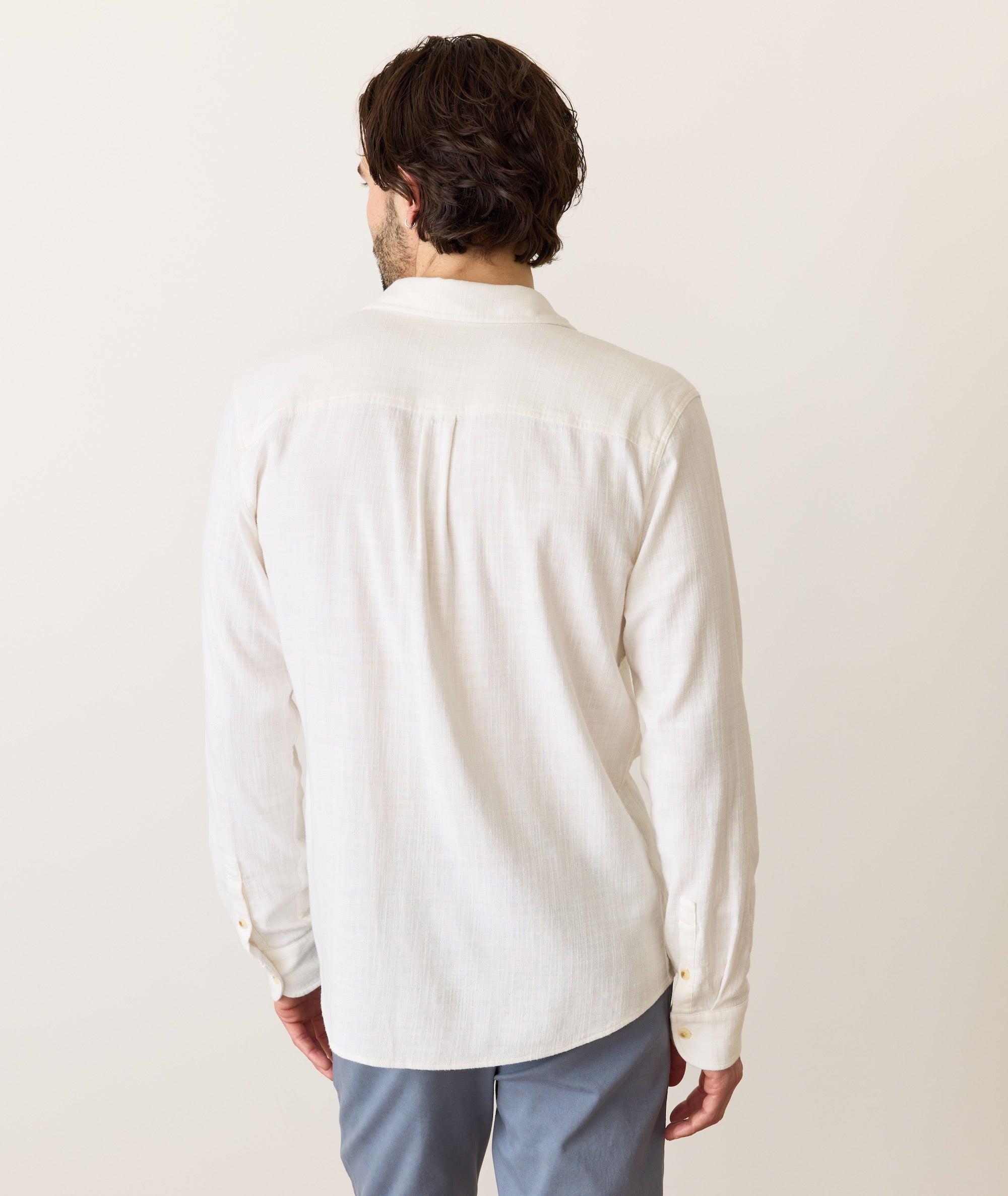 Stretch Selvage Long Sleeve Shirt Product Image