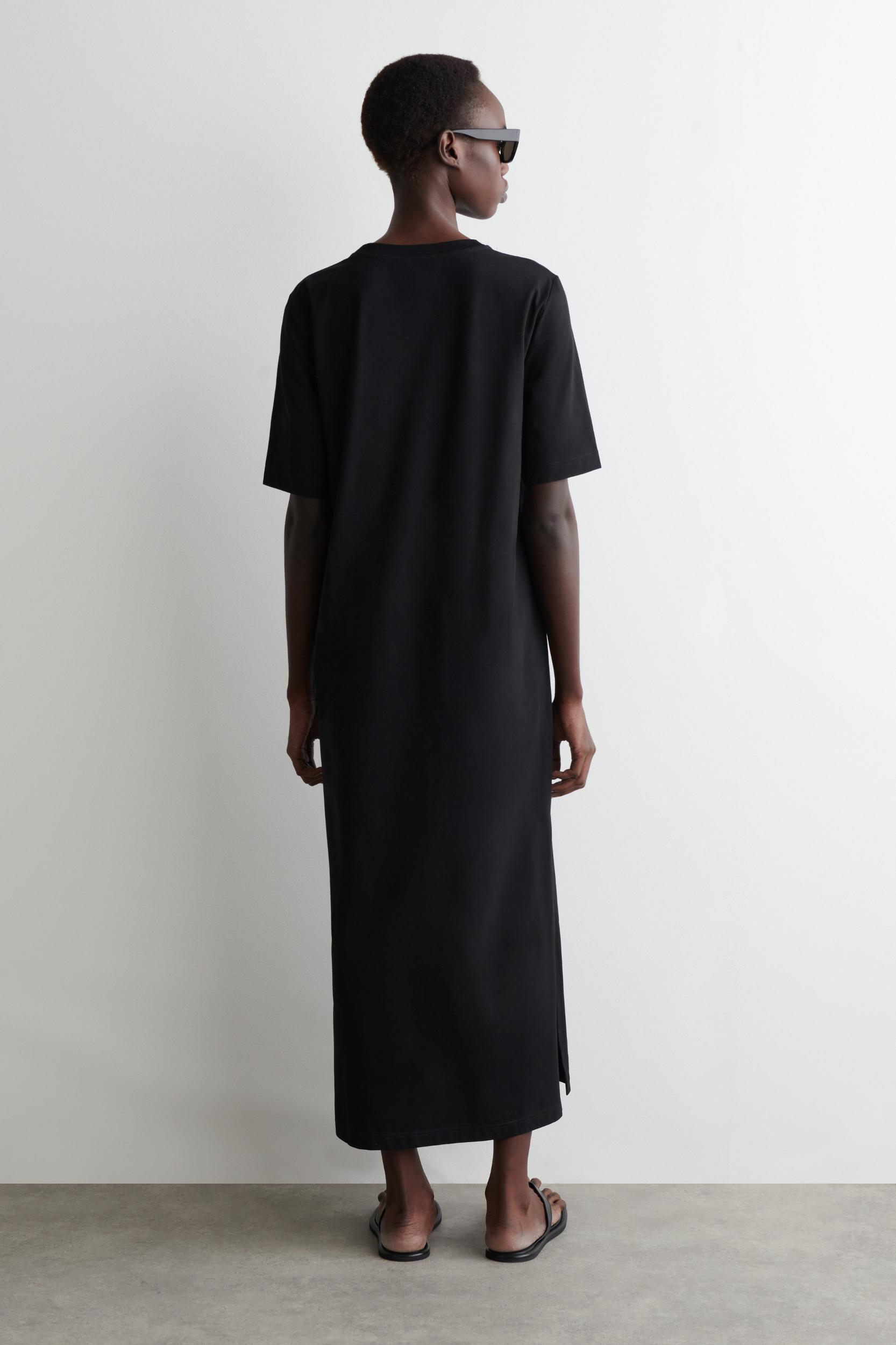 COTTON MIDI TSHIRT DRESS Product Image