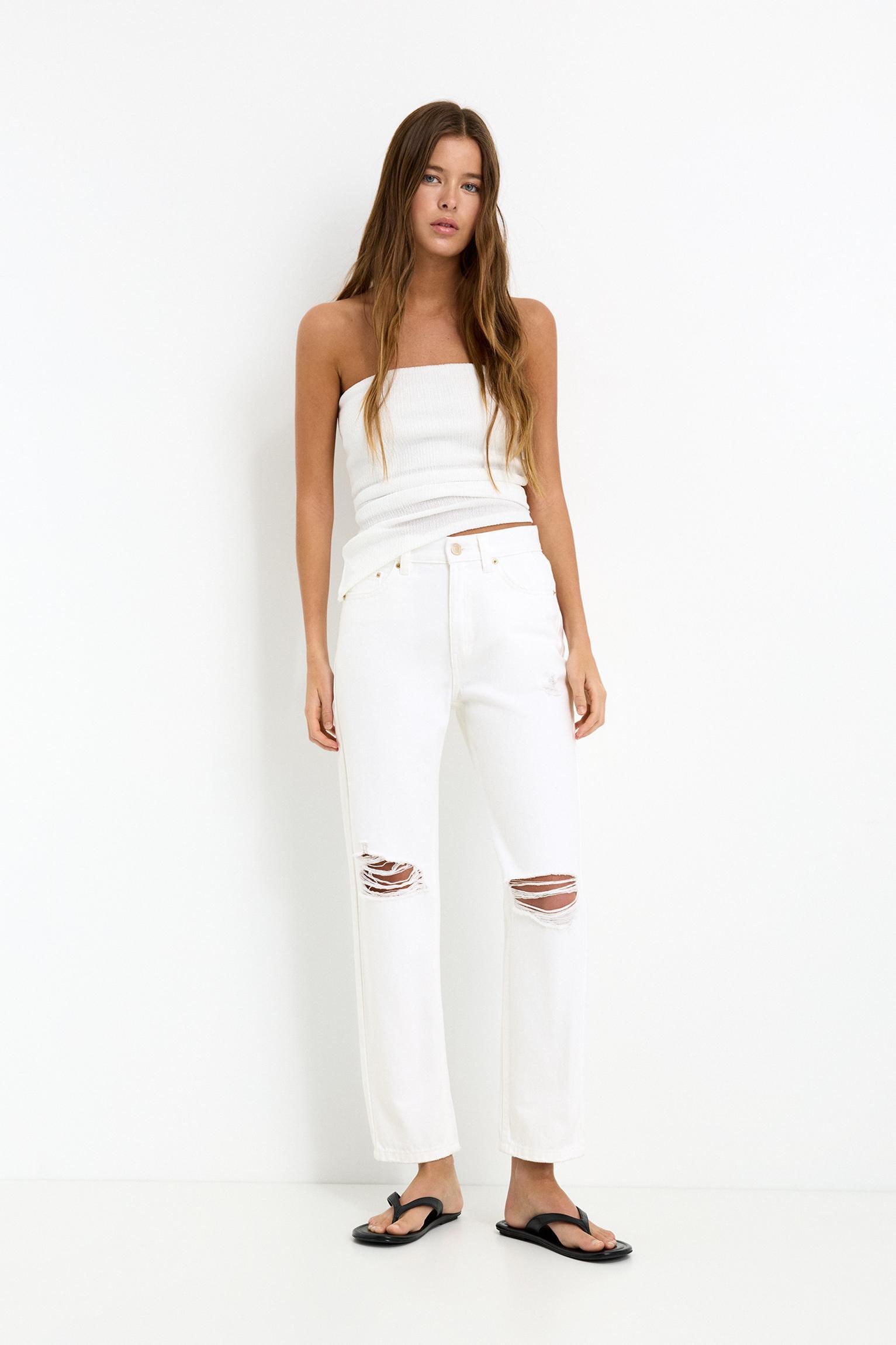 Ripped mom jeans Product Image