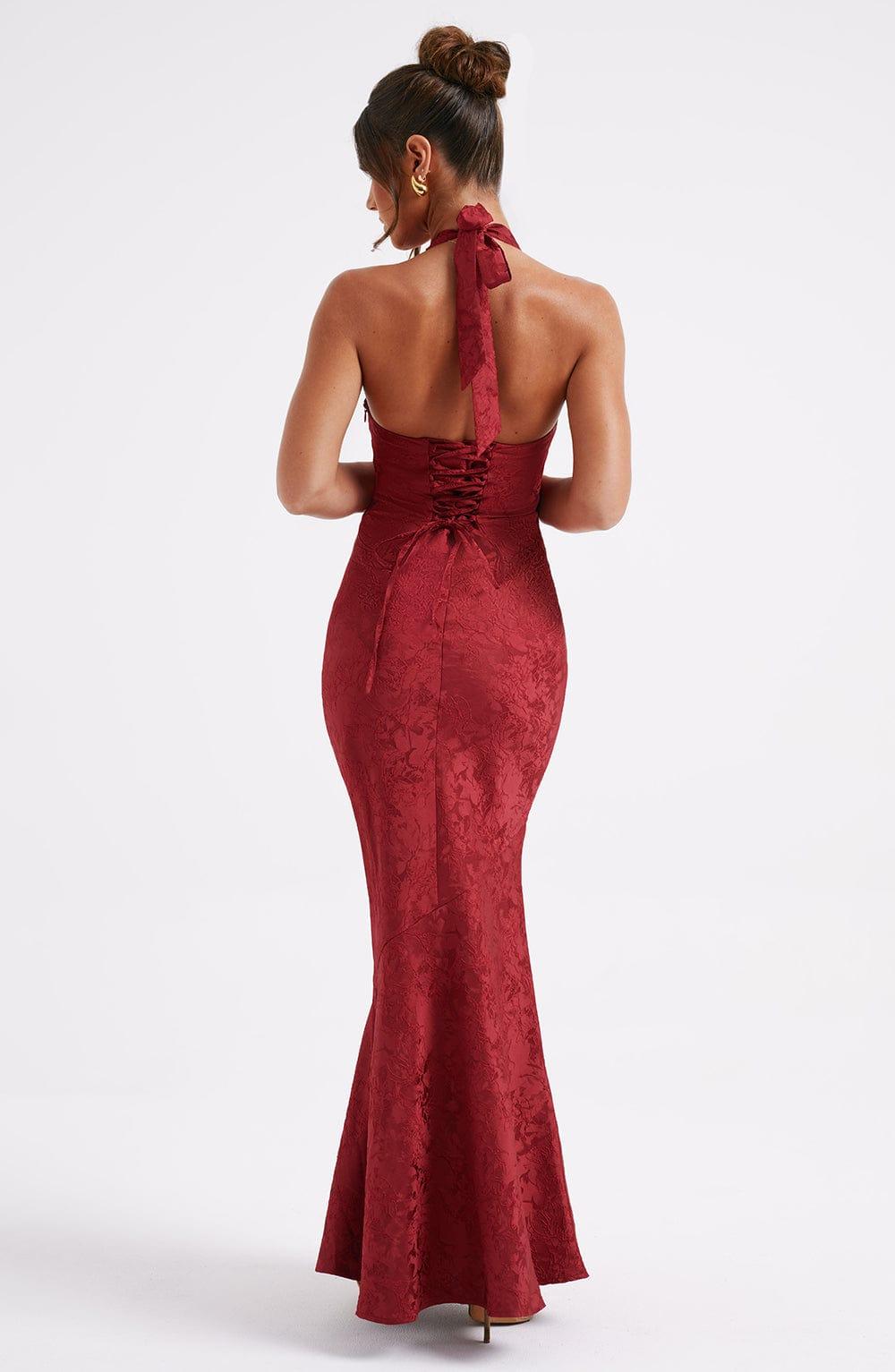 Josephine Maxi Dress - Red Product Image