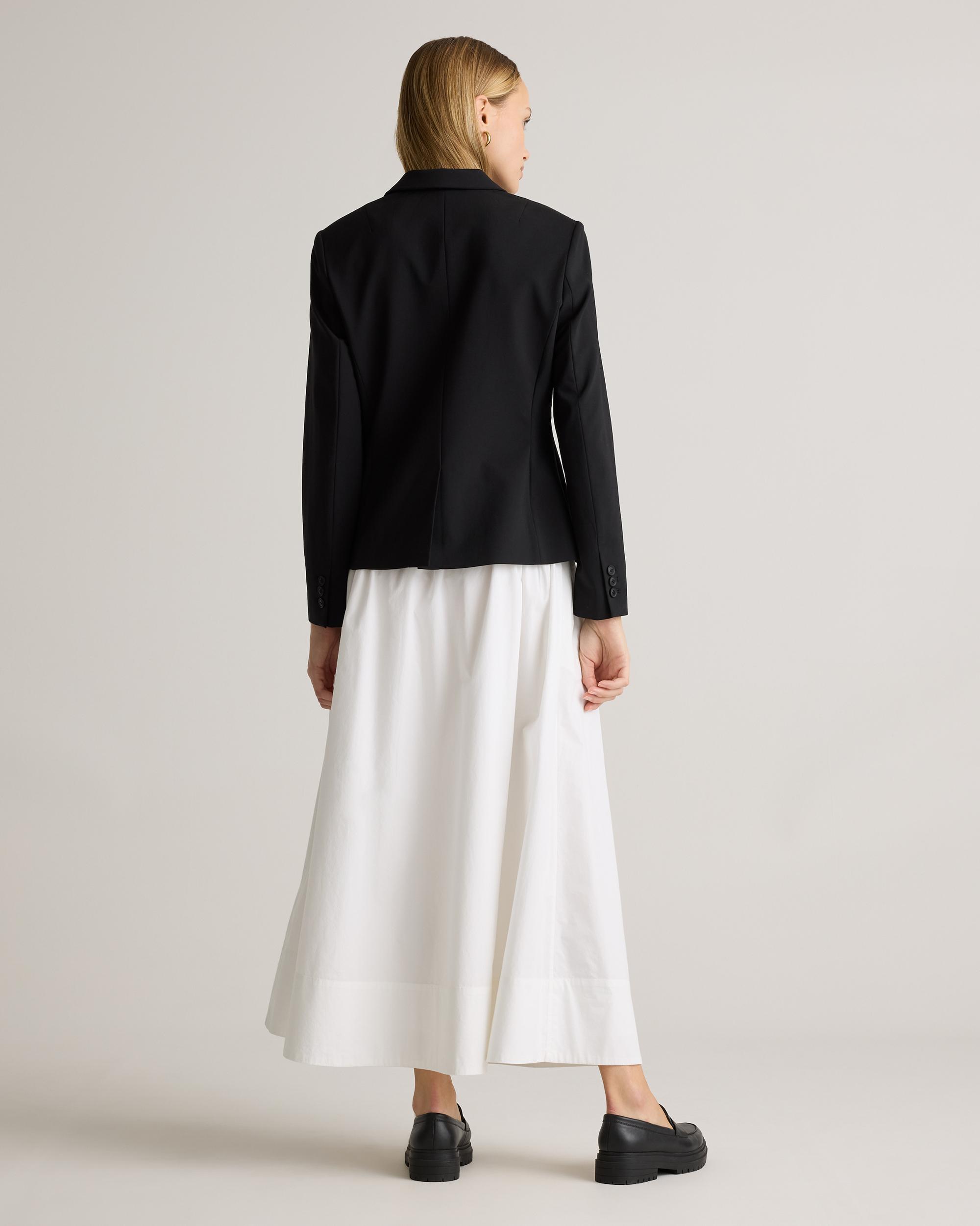 Quince | Women's Poplin A-line Maxi Skirt Organic Cotton Product Image