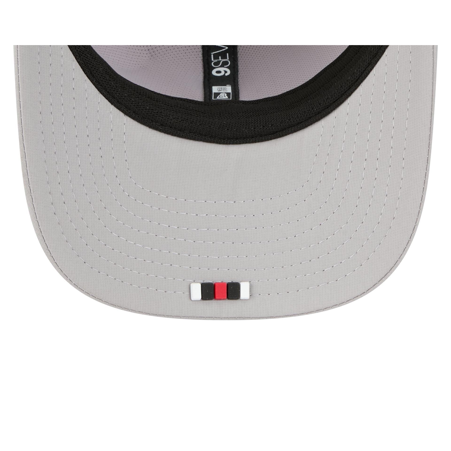 Atlanta Falcons 2025 Sideline Hot Weather Gray 9SEVENTY Trucker Hat Male Product Image