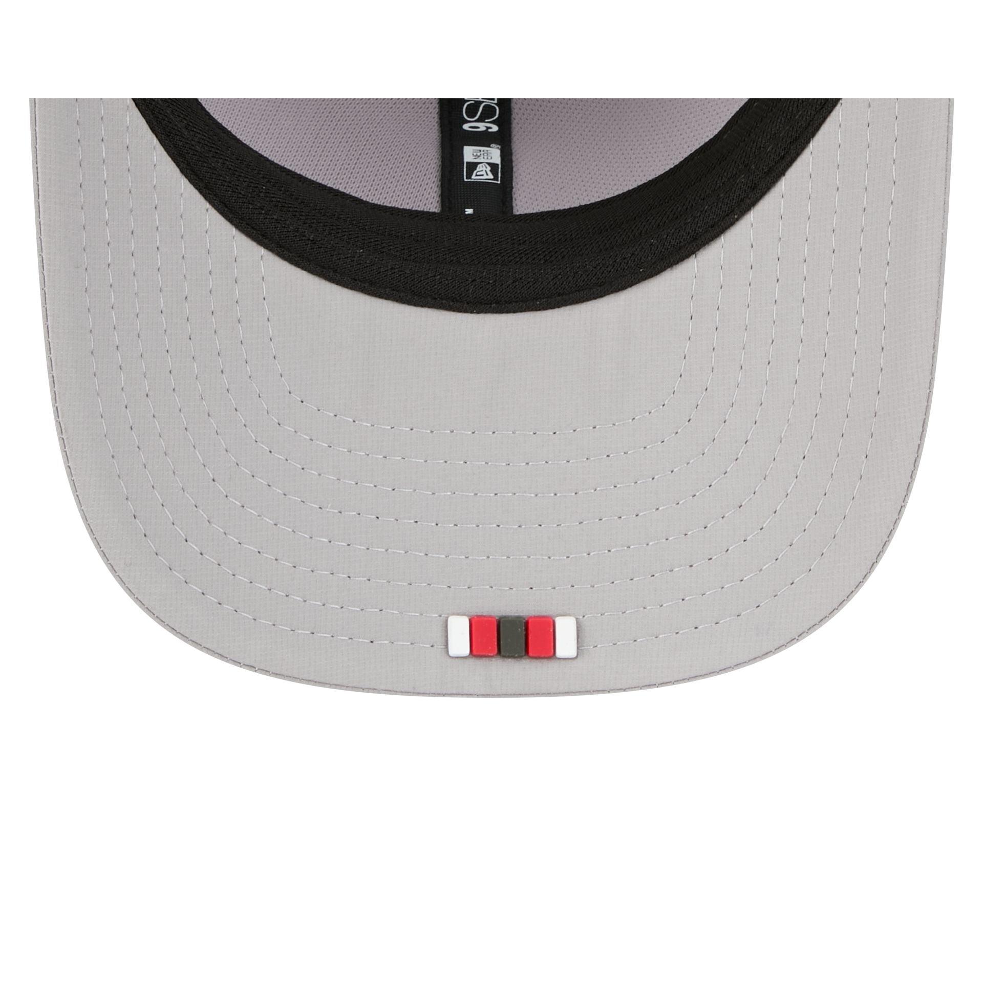 Tampa Bay Buccaneers 2025 Sideline Hot Weather Gray 9SEVENTY Trucker Hat Male Product Image