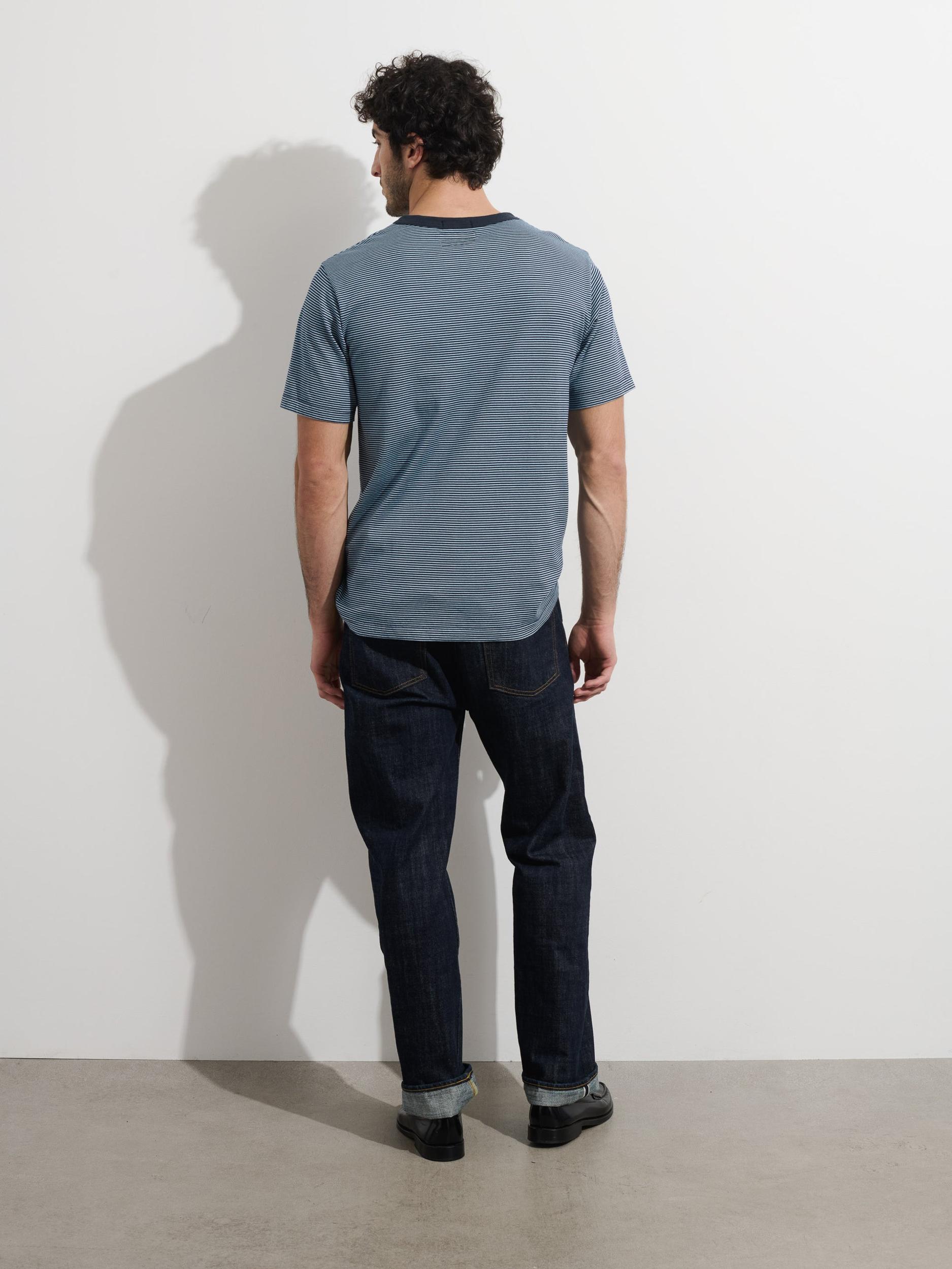 OMNIGOD x Alex Mill Fine Stripe Tee Product Image