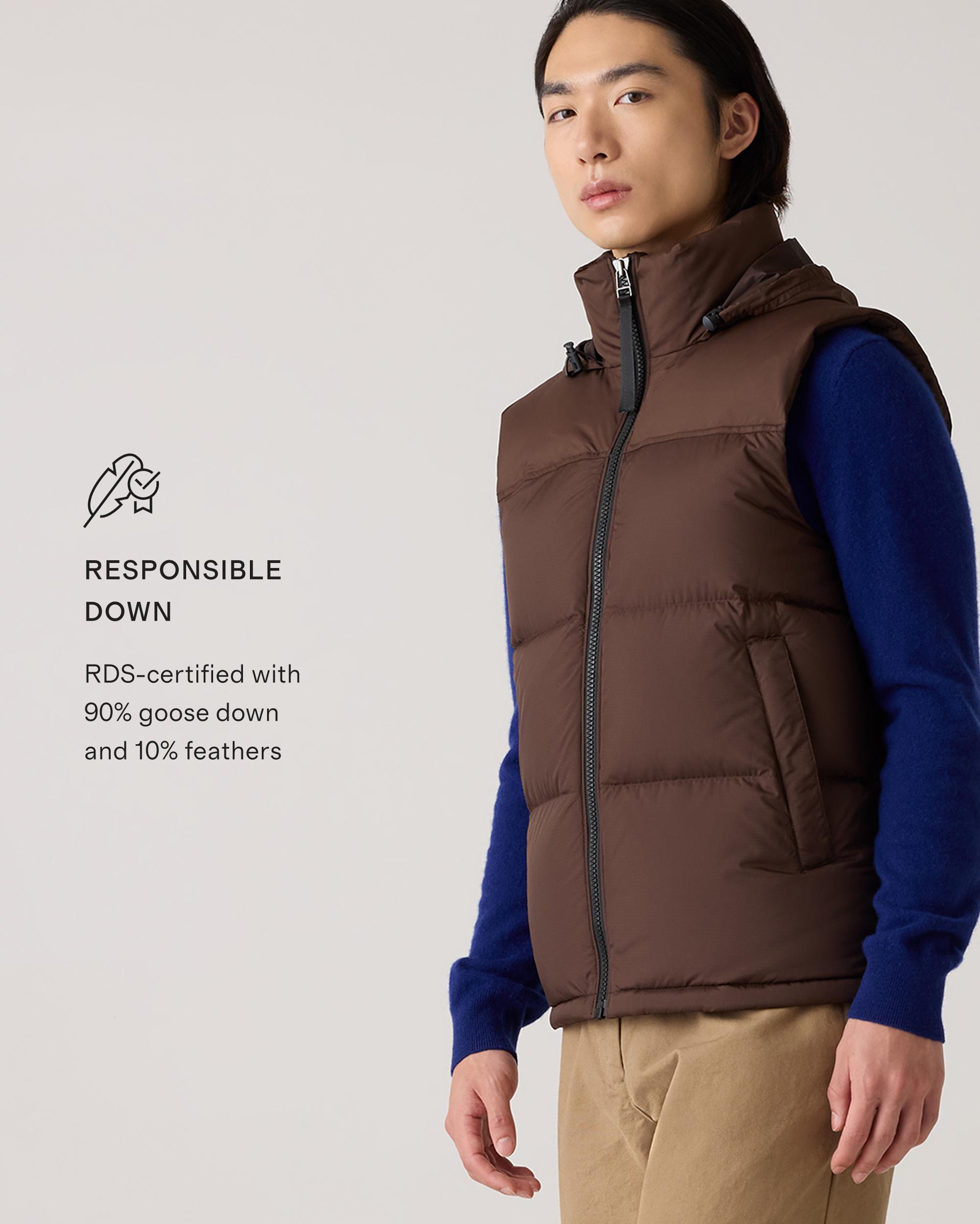 Quince | Men's Responsible Down Puffer Vest Recycled Polyester Product Image