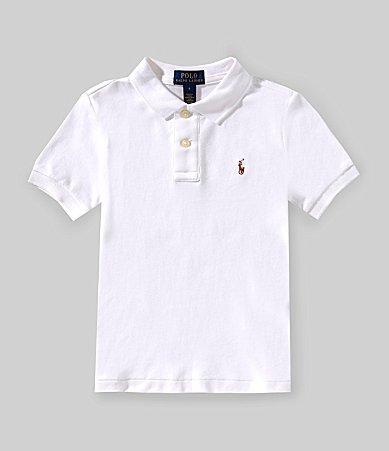 Boys Pony Embroidered Polo Shirt Product Image