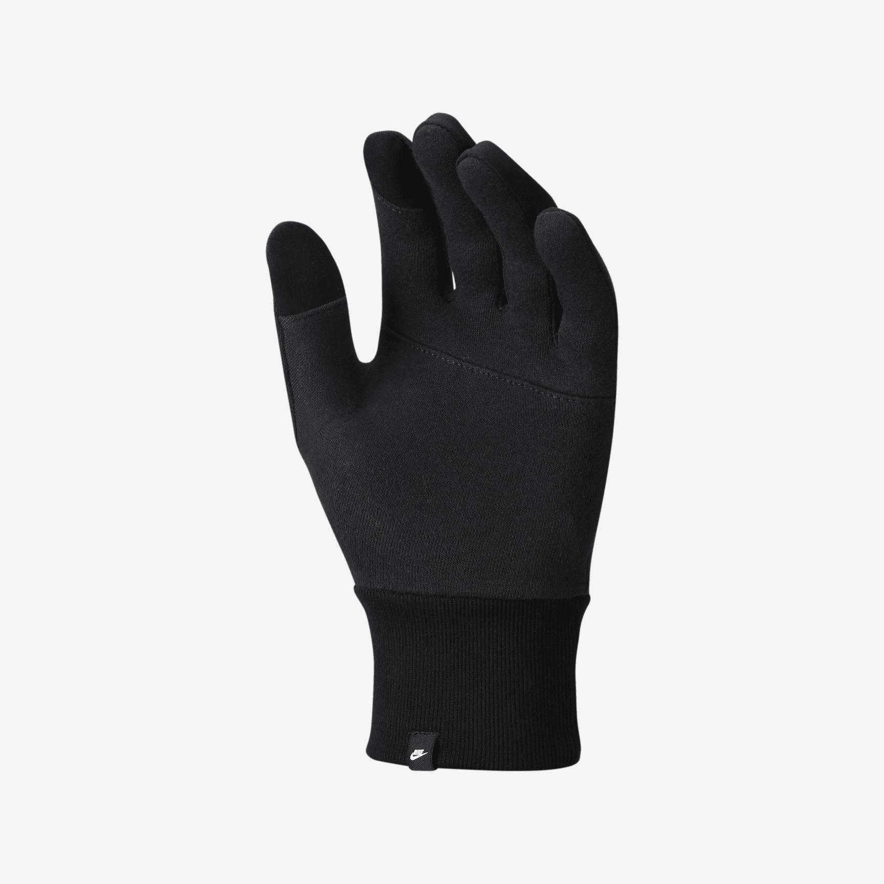 Nike Womens Nike LG Phoenix Fleece Glove - Womens Black/Black/White Product Image
