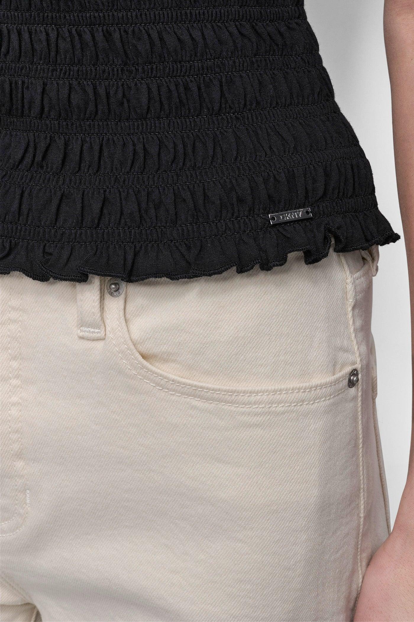 SMOCKED TEE Product Image