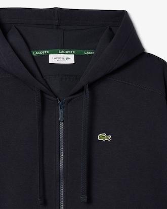 Women's Zip-Up Piqué Hoodie Product Image