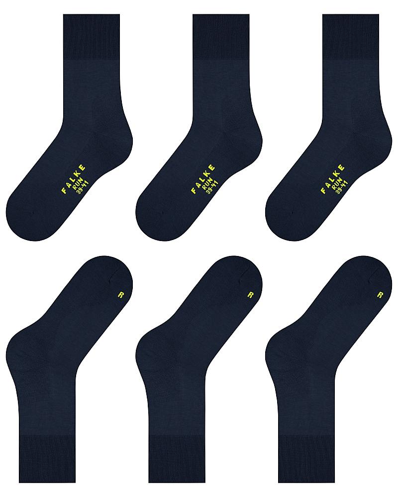 Mens Run Plush Sole Socks, Pack of 3 Product Image