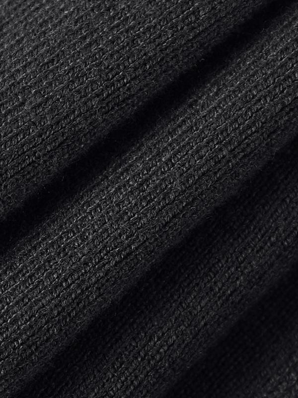 Y2K Split Knit Mini Skirt Product Image