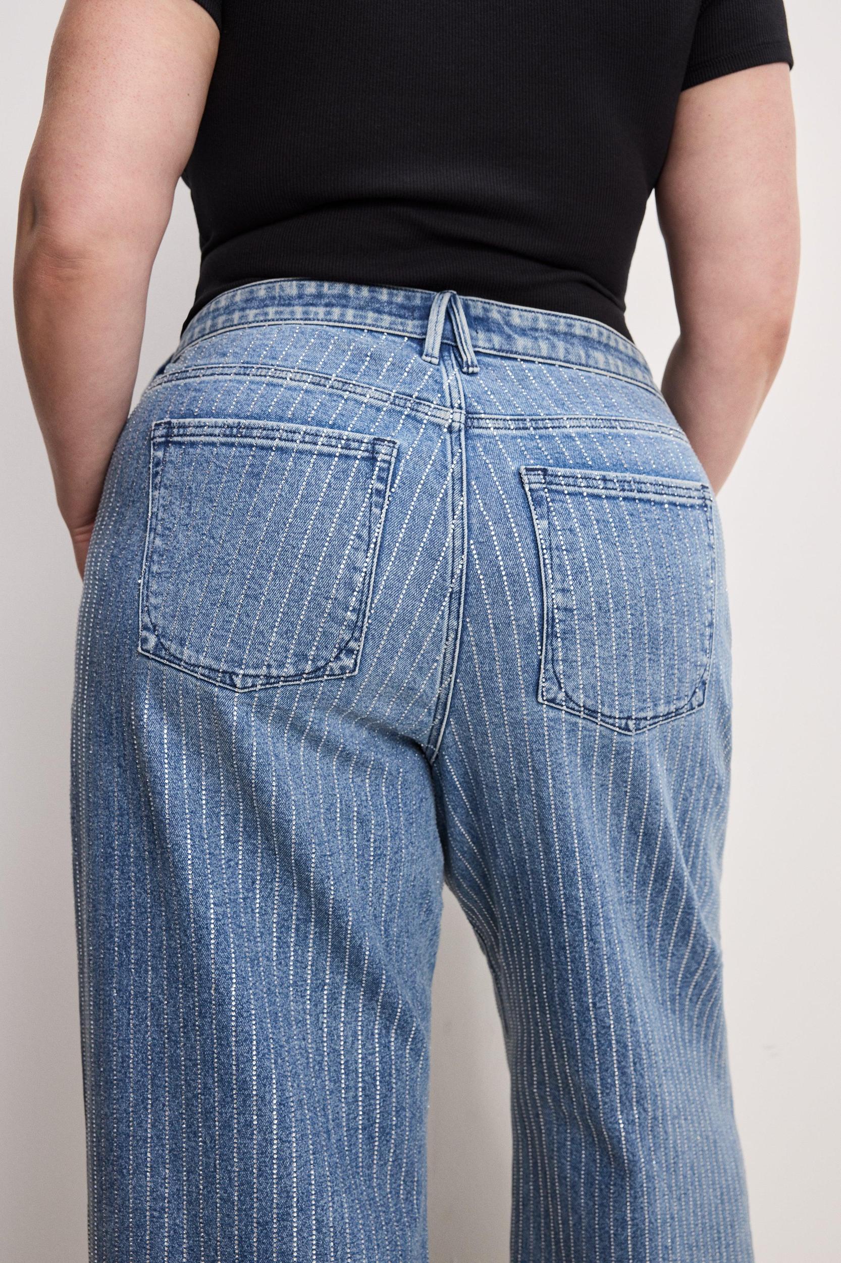 GOOD EASE RELAXED DIAMOND JEANS | INDIGO728 Product Image