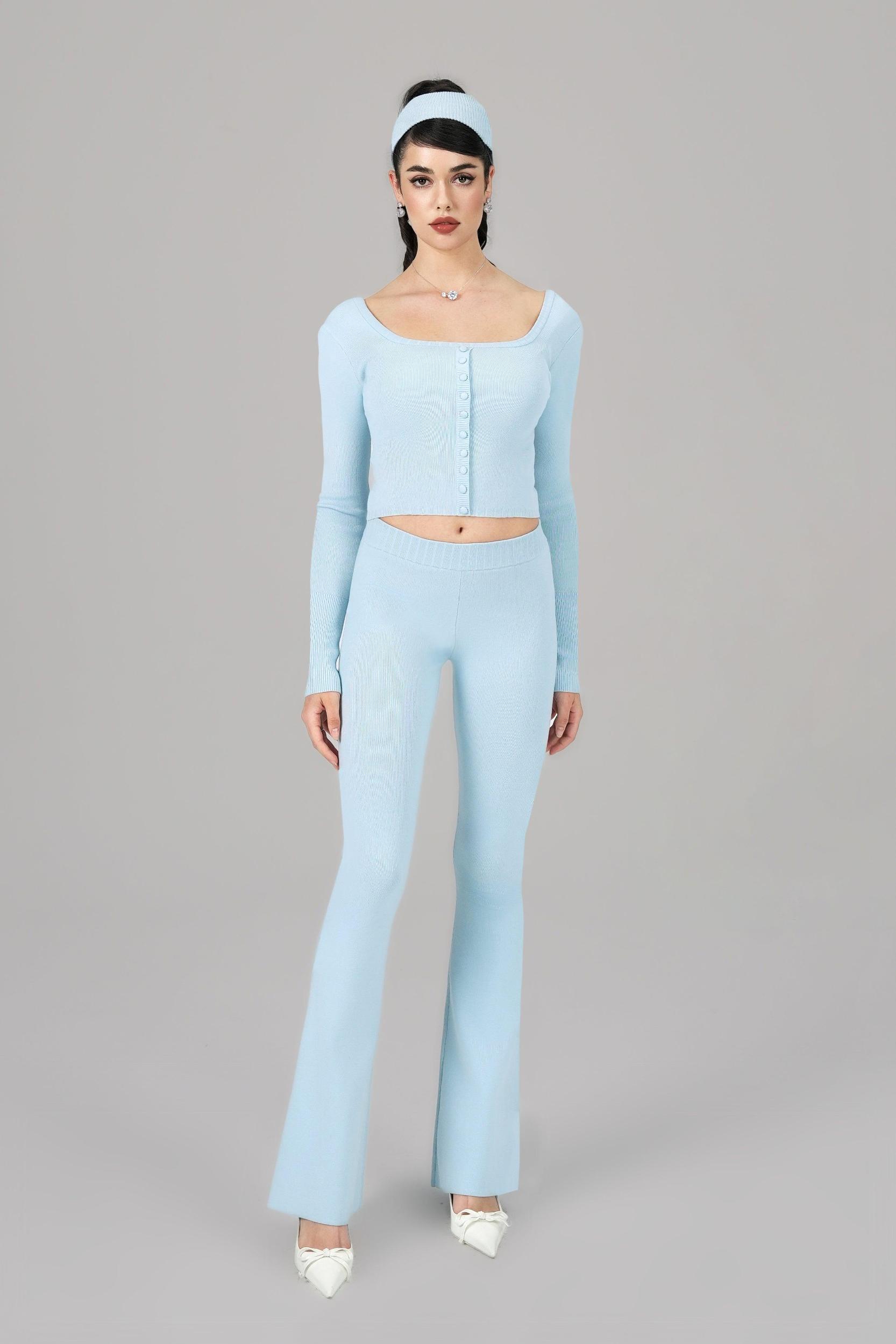 Holly Pants (Blue) (Final Sale) Product Image