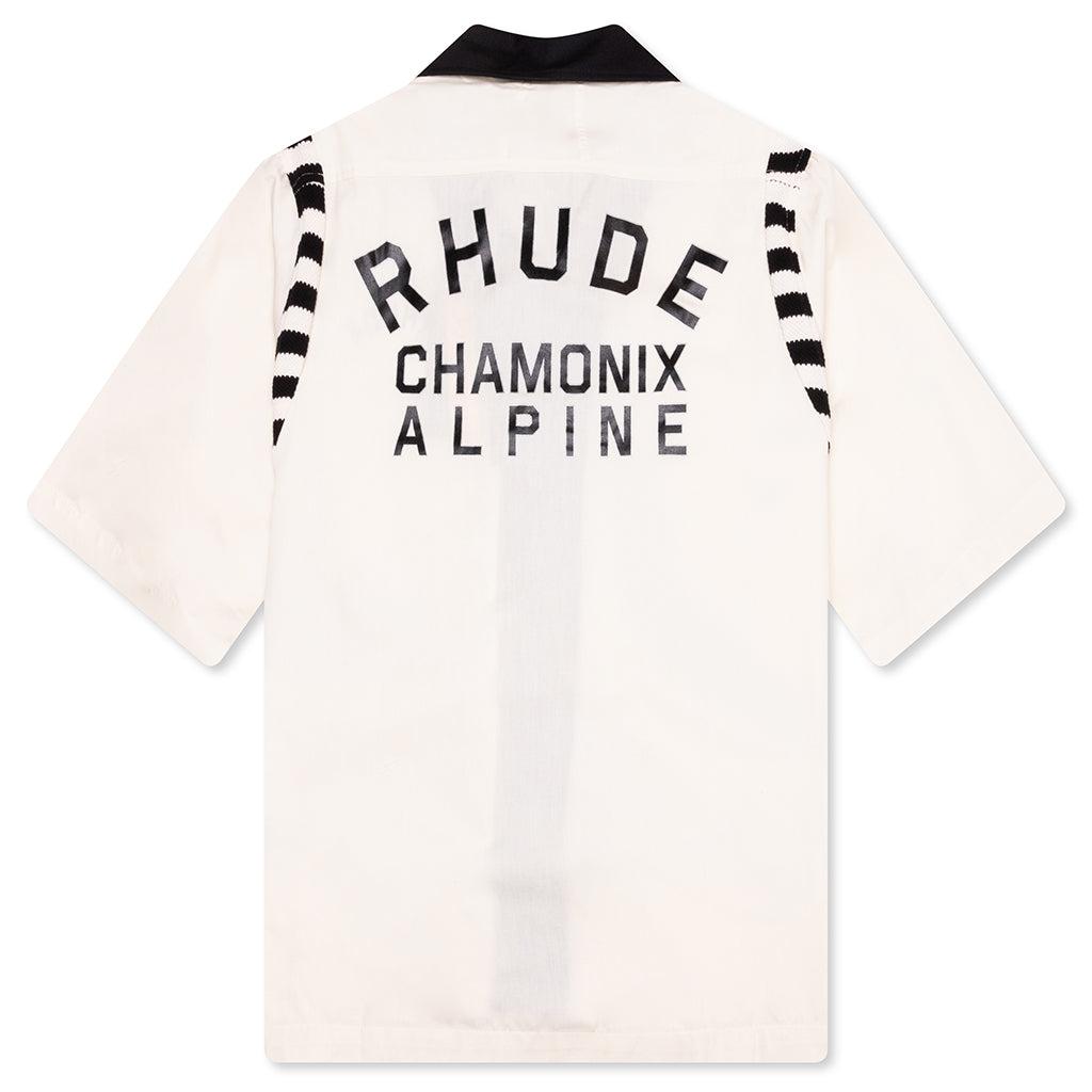 Chamonix Alpine Shirt - White/Black Male Product Image