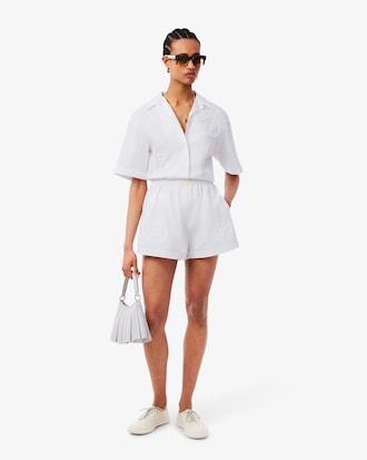 Runway Lace Badge Shorts Product Image