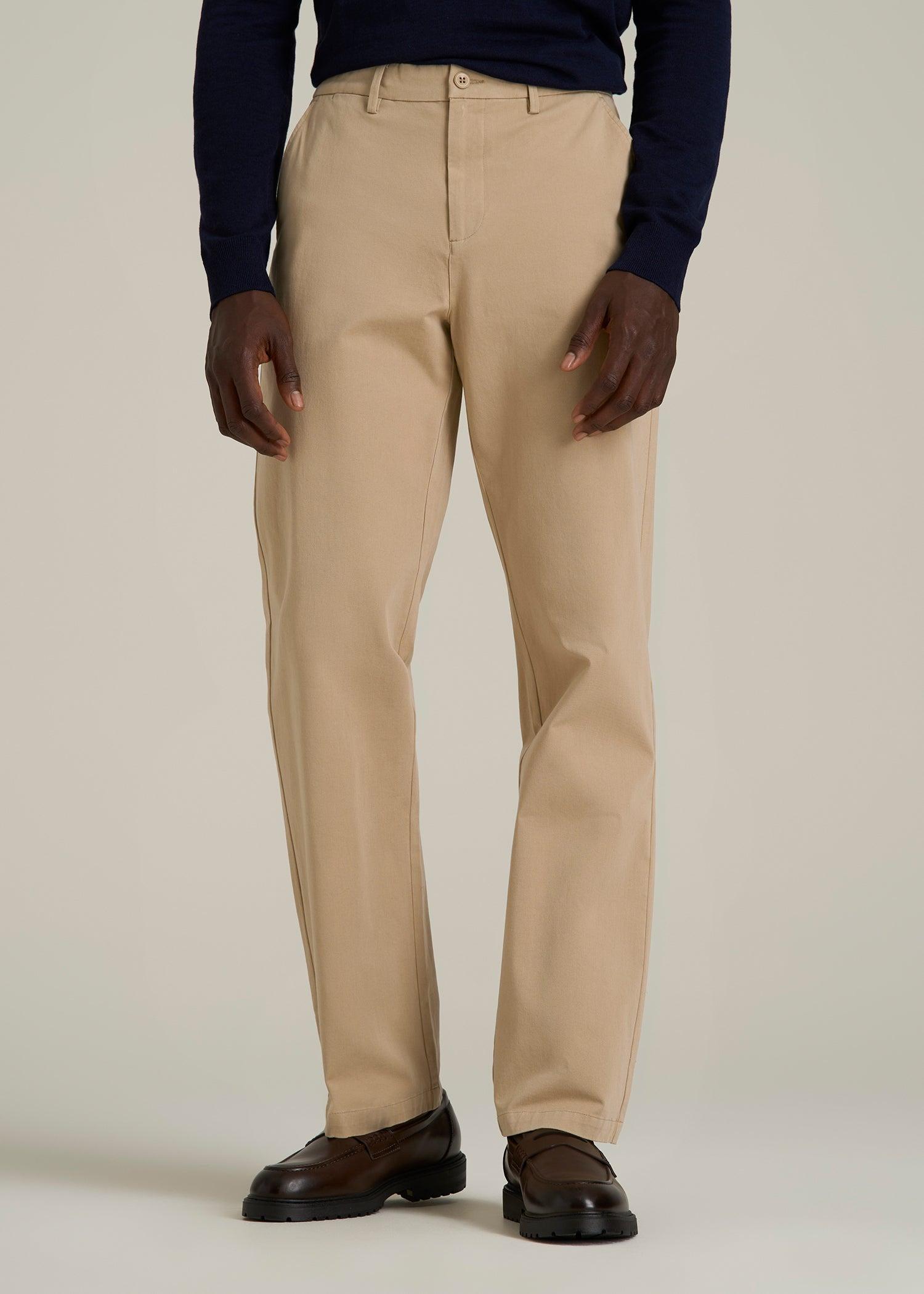 4 Way Stretch Commuter RELAXED Chino Pants for Tall Men in Hazelwood Male Product Image