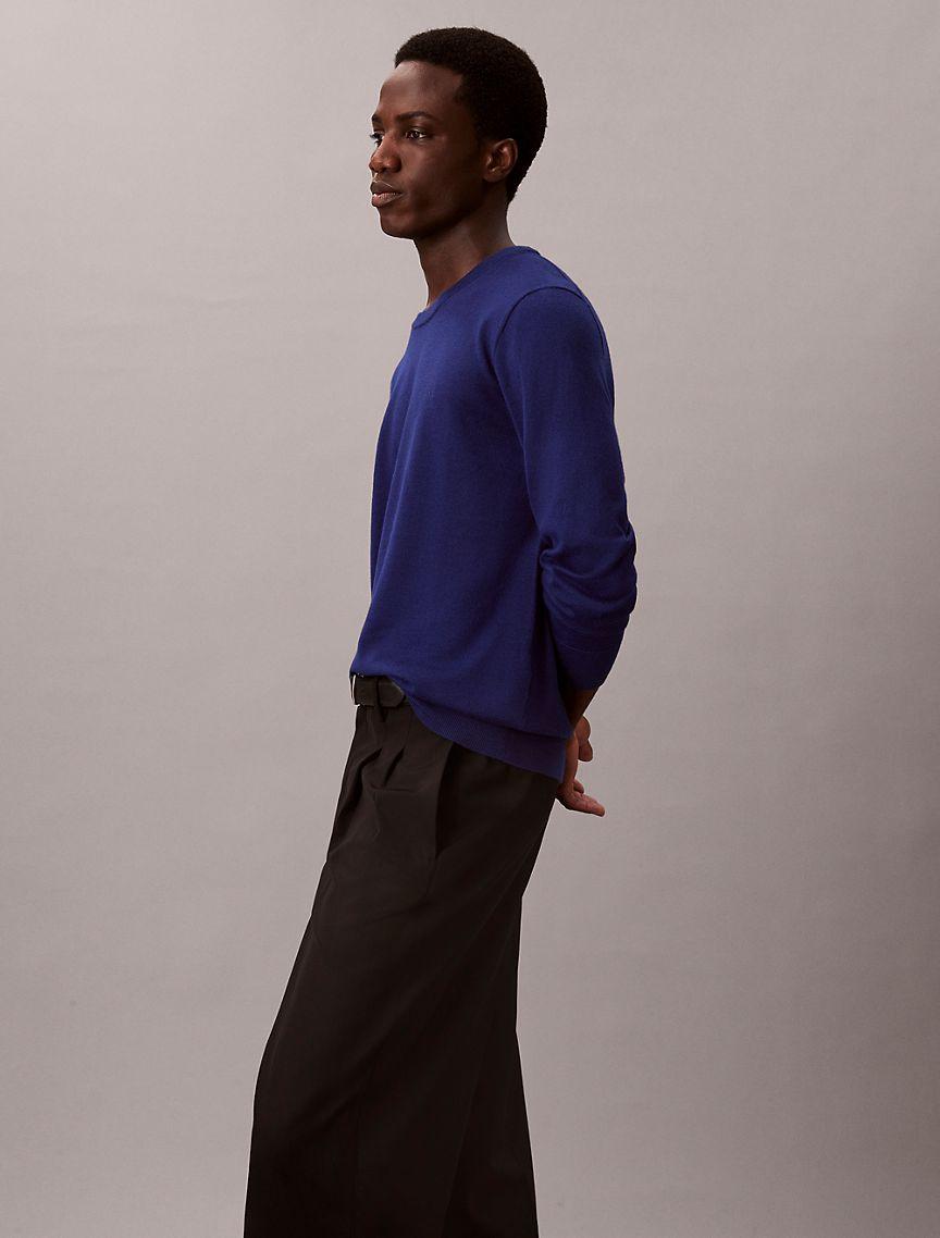 Extra Fine Merino Blend Crewneck Sweater Product Image