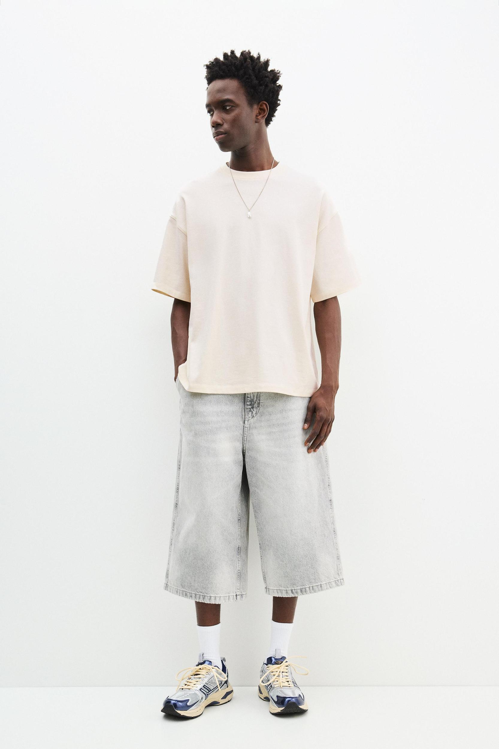 Boxy fit short sleeve T-shirt Product Image