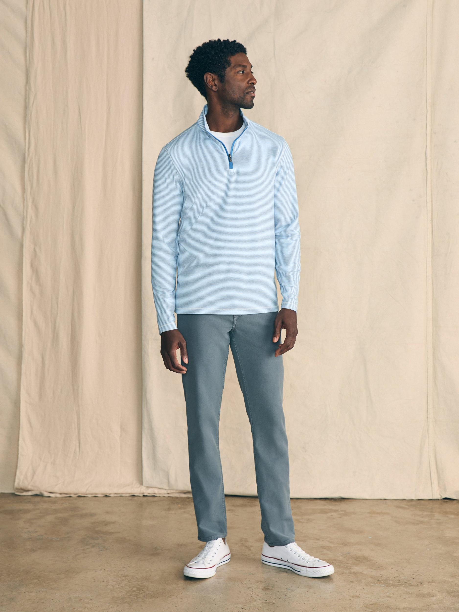 Movement™ Quarter Zip - Madaket Stripe Male Product Image