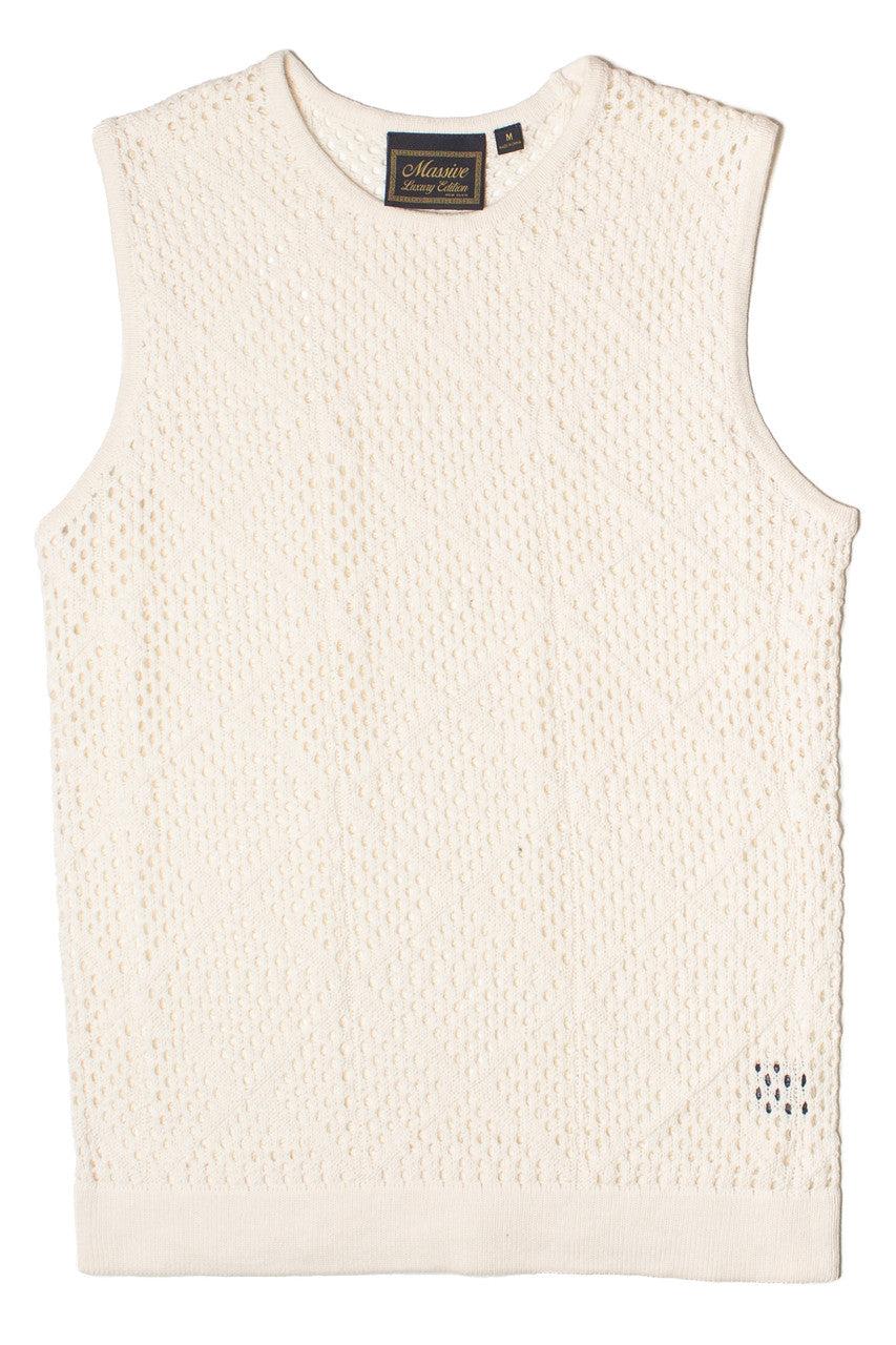 Diamond Crochet Sweater Vest Product Image