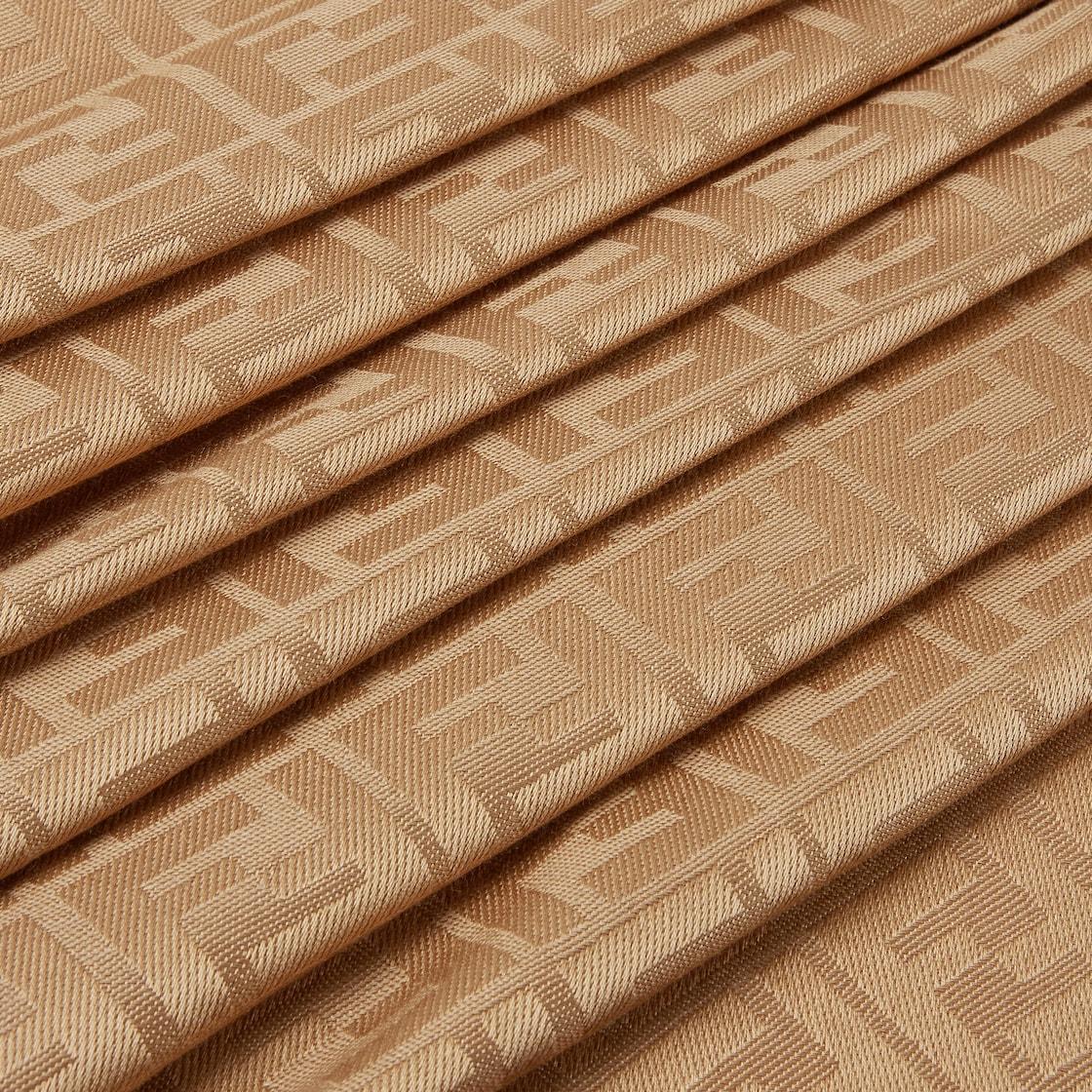 FF ShawlBrown silk and wool shawl Product Image