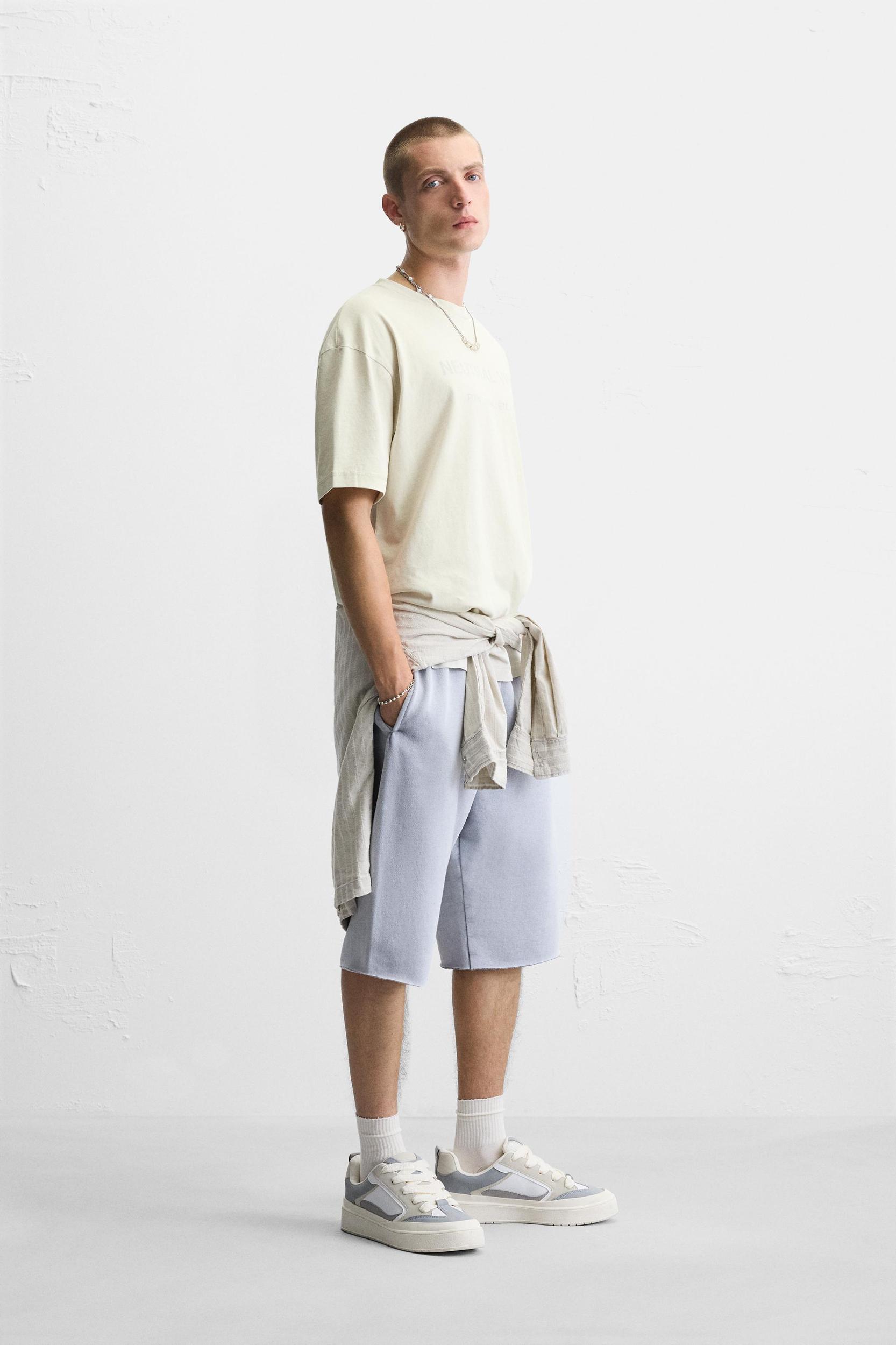 WASHED TEXT T-SHIRT Product Image