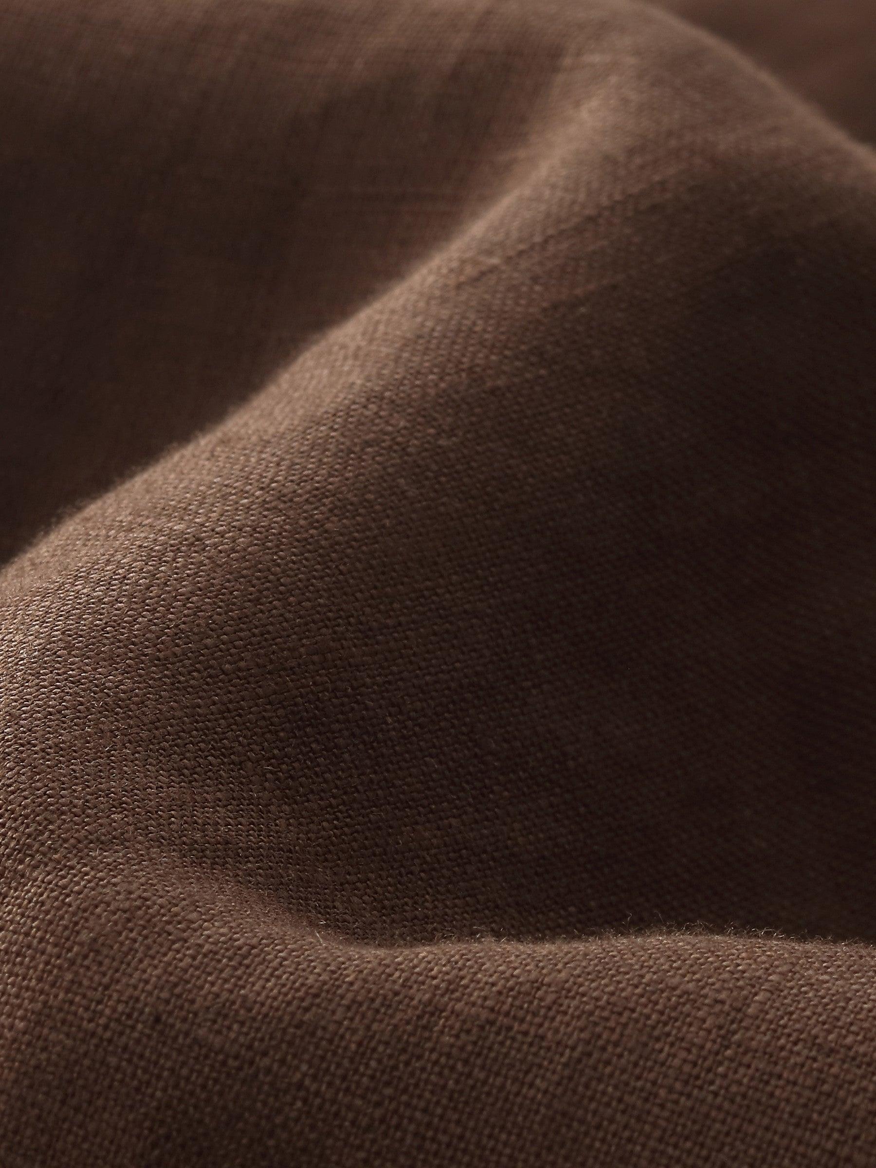 100% Linen Women Bud Sleeve Top Product Image